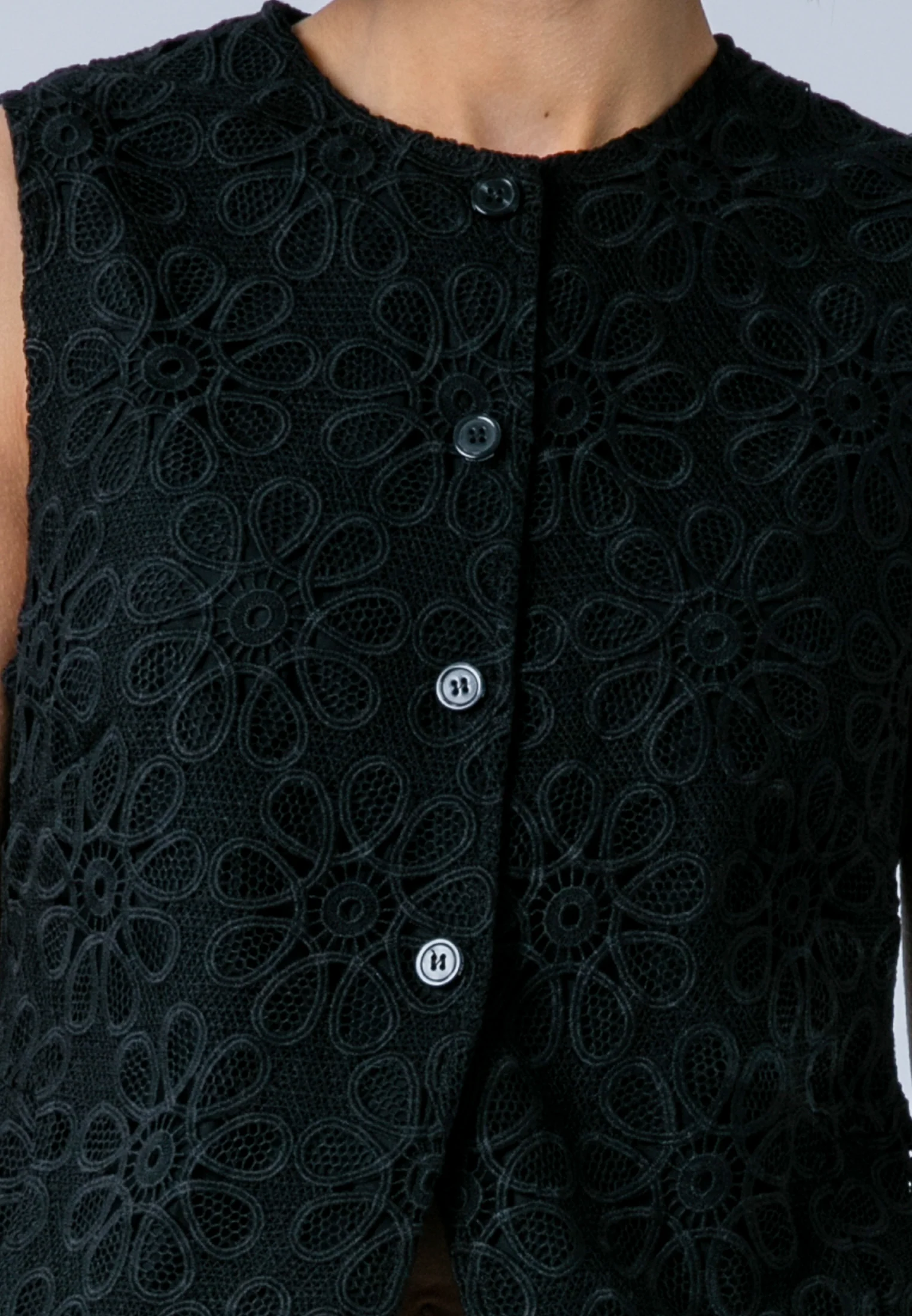 ELLIE WAISTCOAT BLACK - Image 6