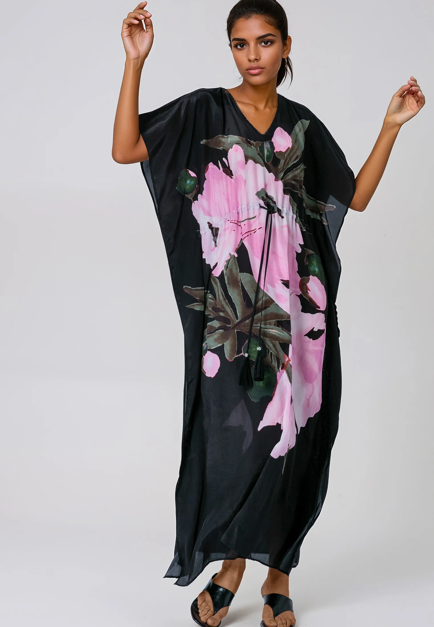 ELINA KAFTAN PRIME PINK FLOWER - Image 2