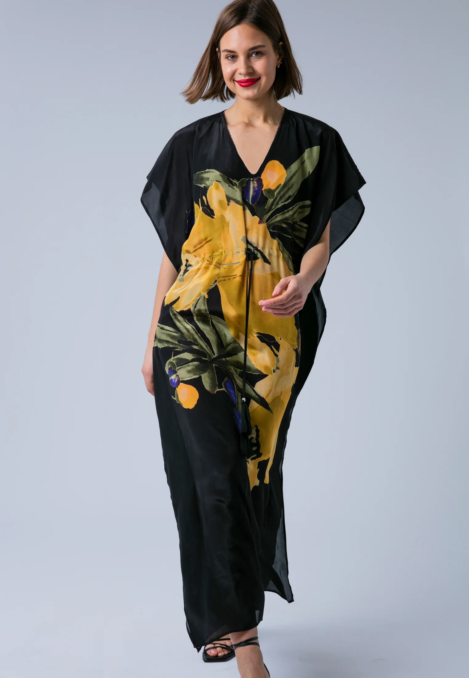 ELINA KAFTAN PRIME YELLOW FLOWER - Image 3