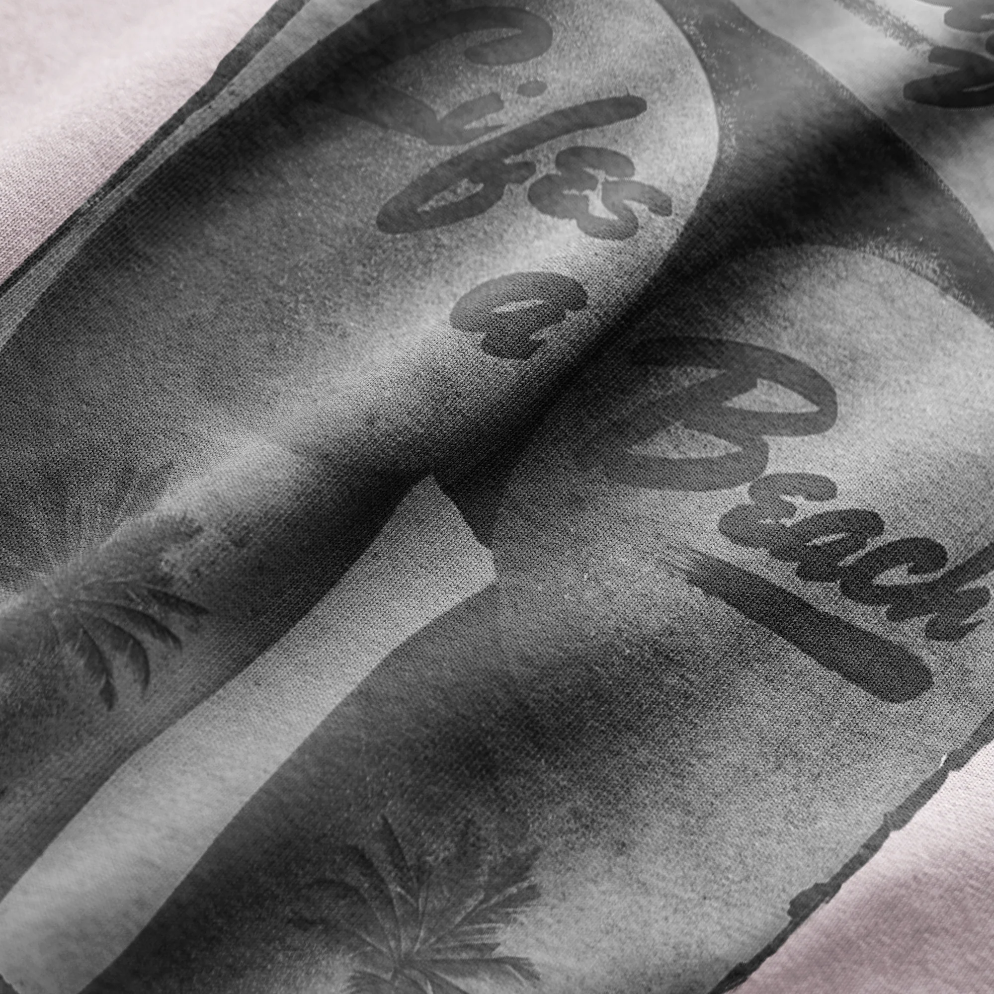 LIFES A BEACH WHITE & PINK T-SHIRT - Image 3