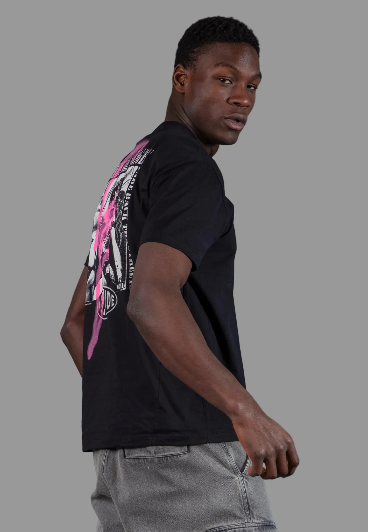 LIGHTNING BOLT T-SHIRT BLACK - Image 4
