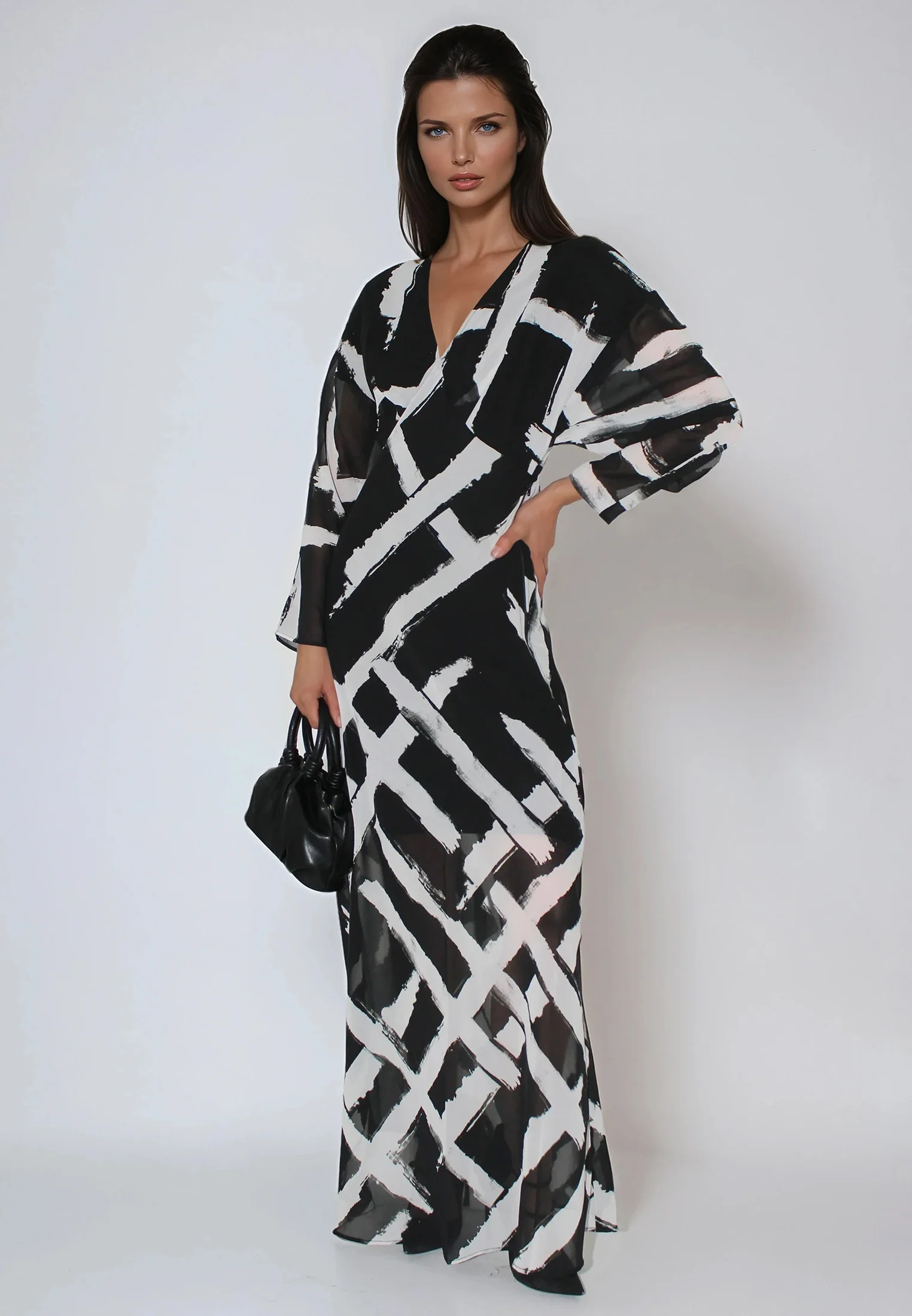 LILY MAXI DRESS SELVAGE