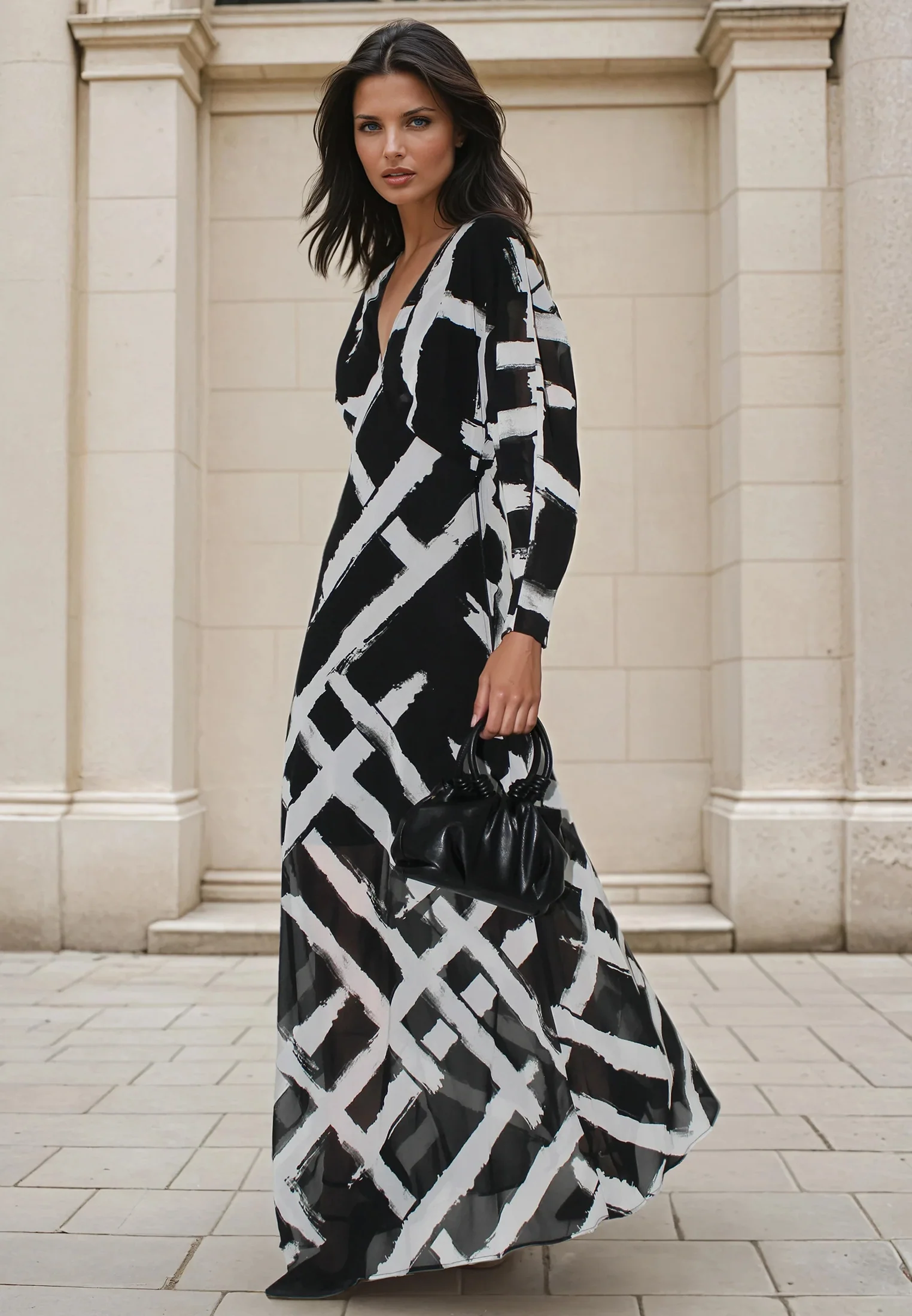 LILY MAXI DRESS SELVAGE - Image 4