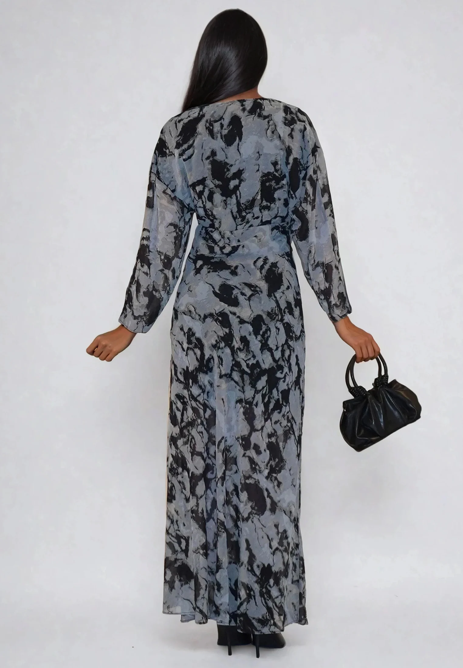 LILY MAXI DRESS SOLVENT BRINDLE - Image 2