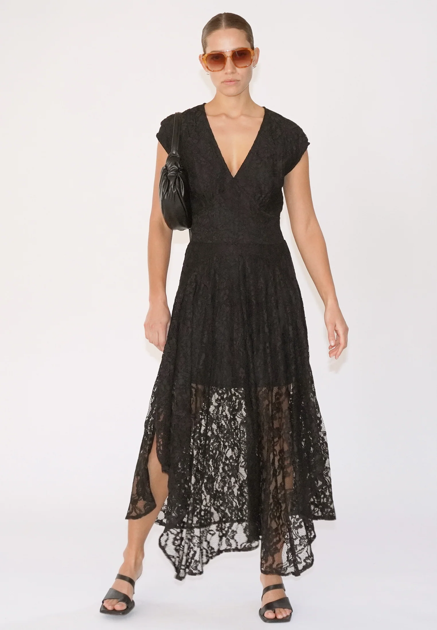 LILY DRESS BLACK - Image 5