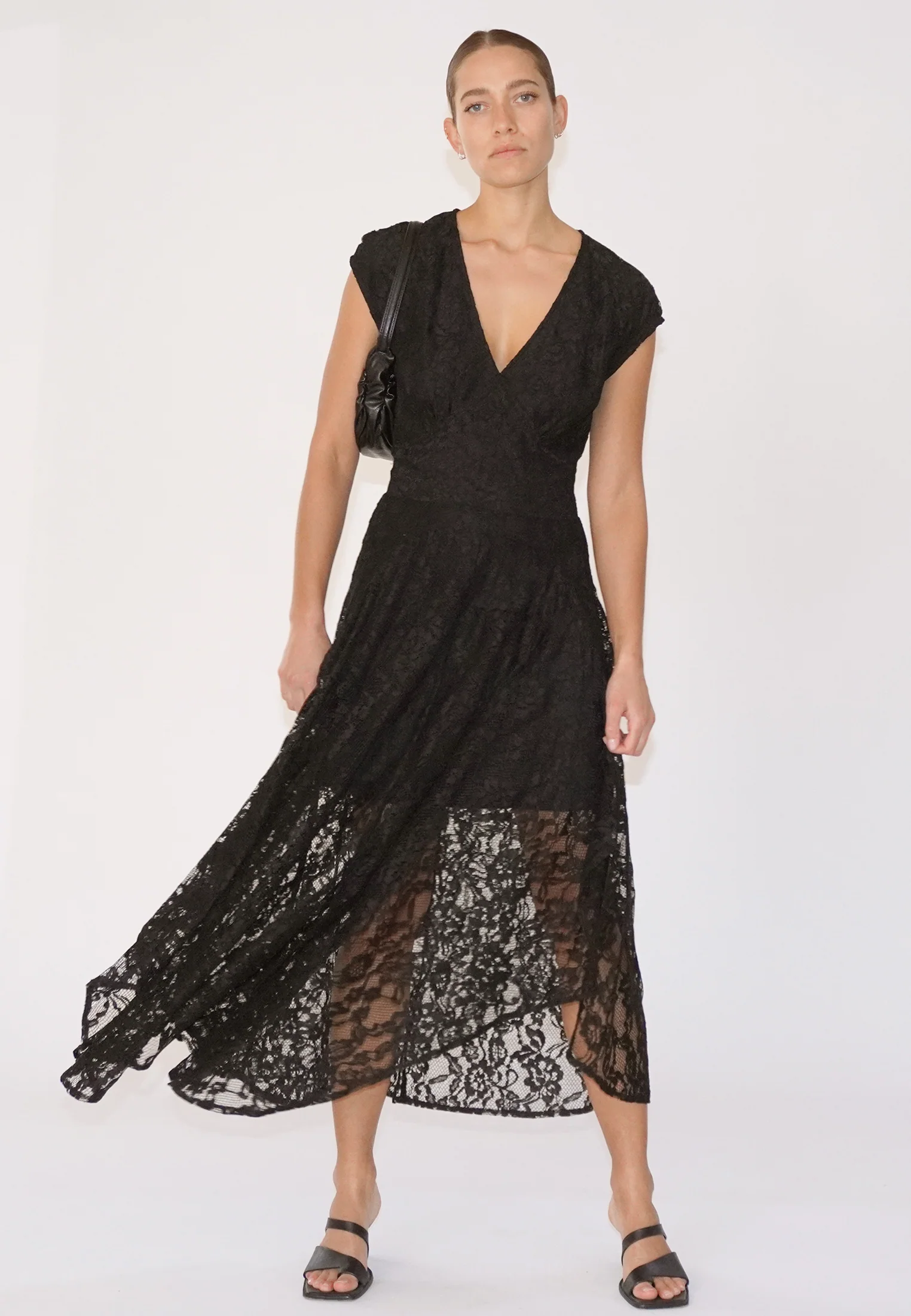 LILY DRESS BLACK - Image 6