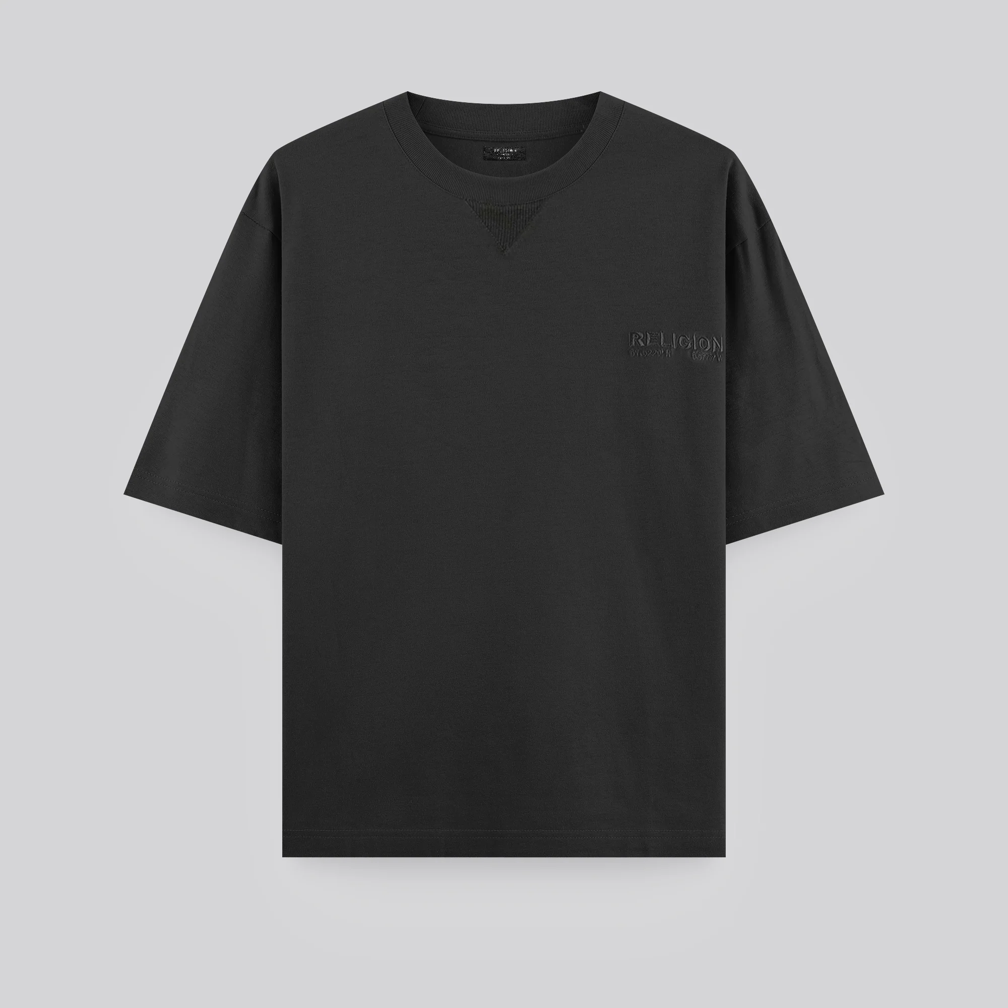 LOGO OVERSIZED T-SHIRT BLACK - Image 8