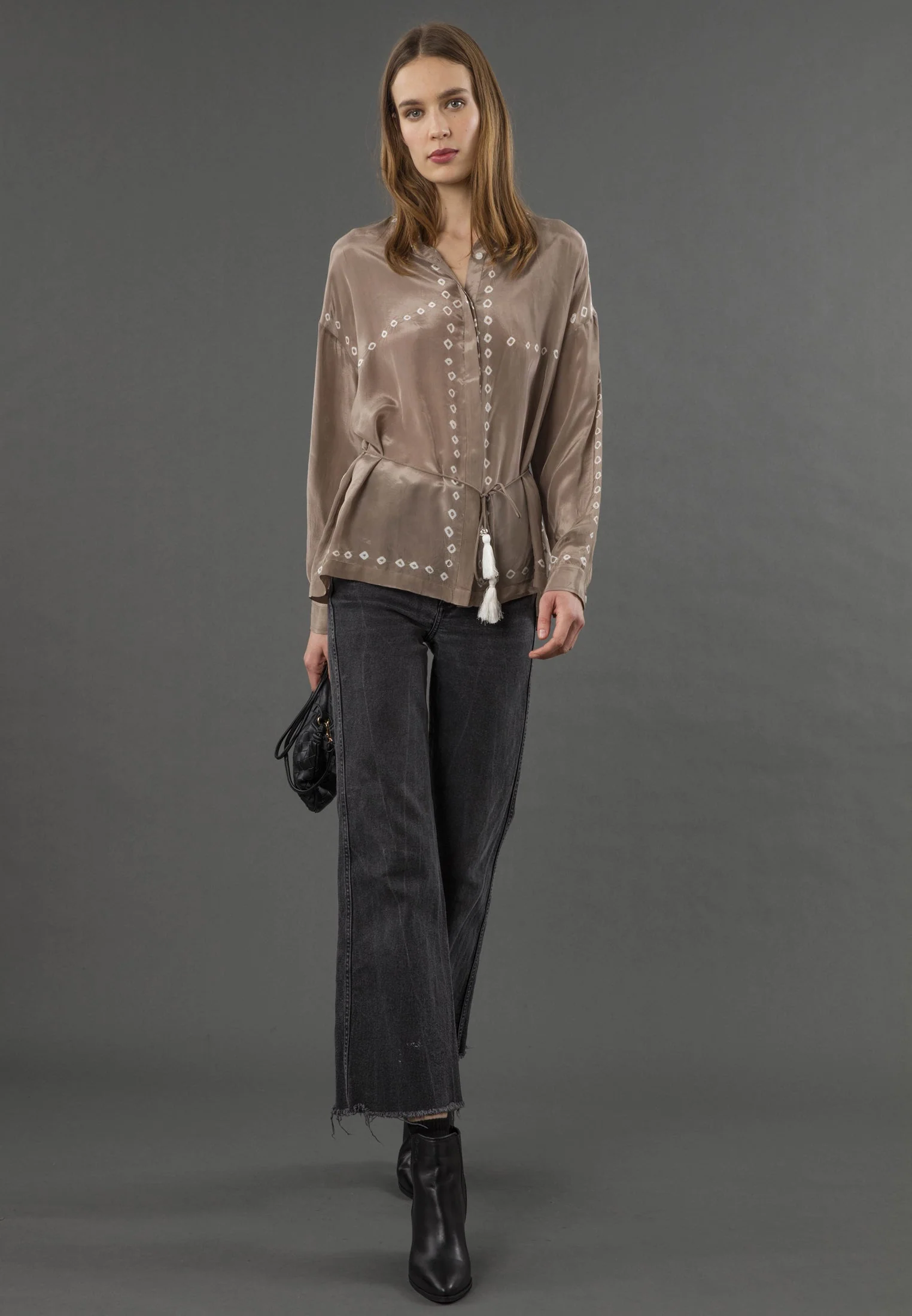 LOLA SHIRT BRINDLE & BLACK - Image 4