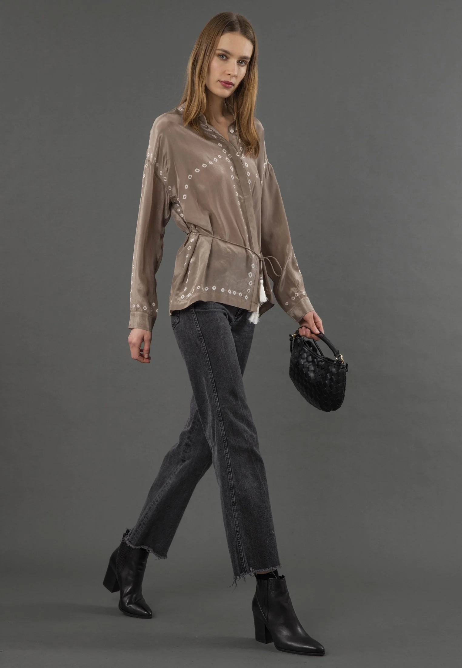 LOLA SHIRT BRINDLE & BLACK - Image 5