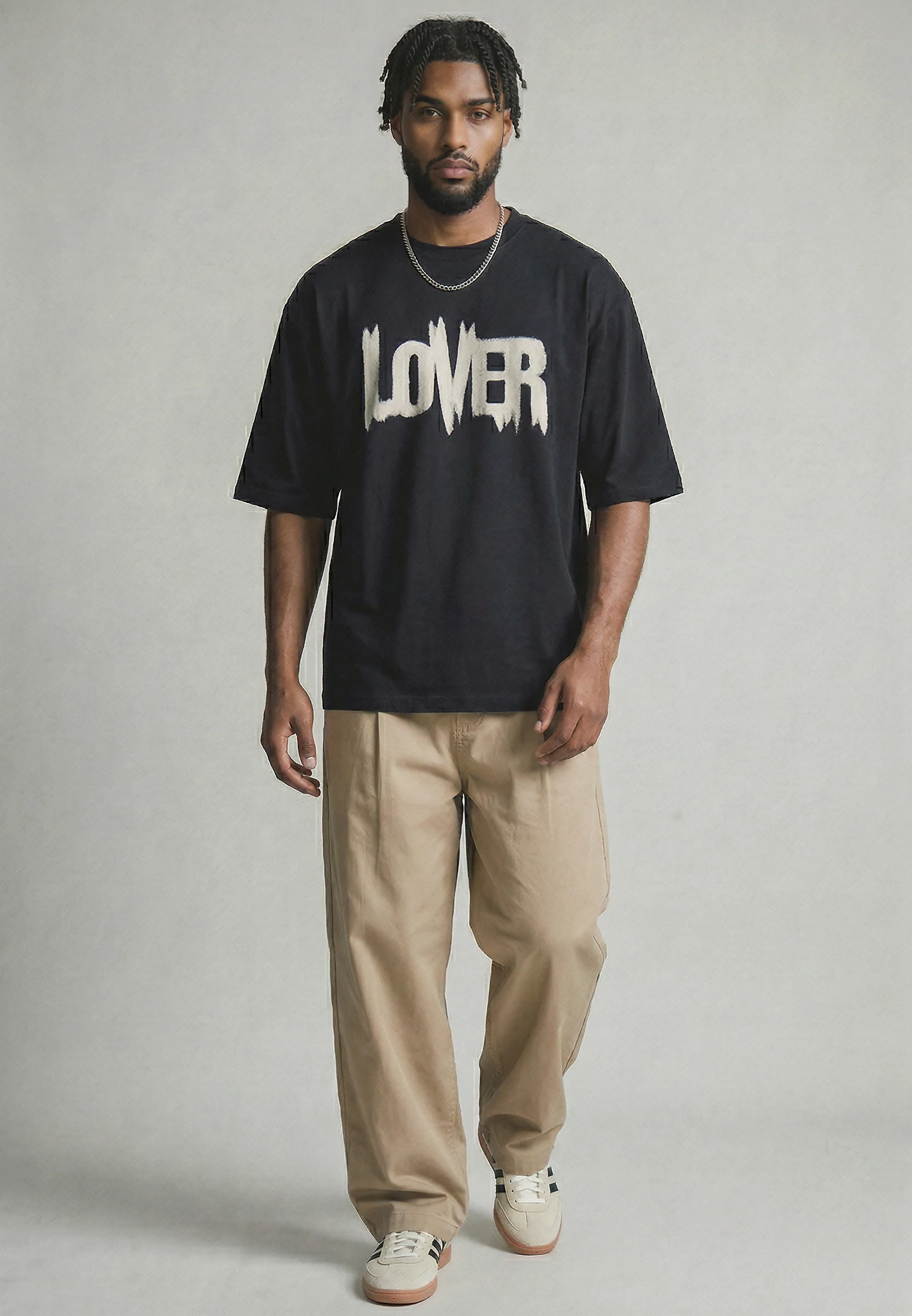 LOVER T-SHIRT BLACK - Image 4