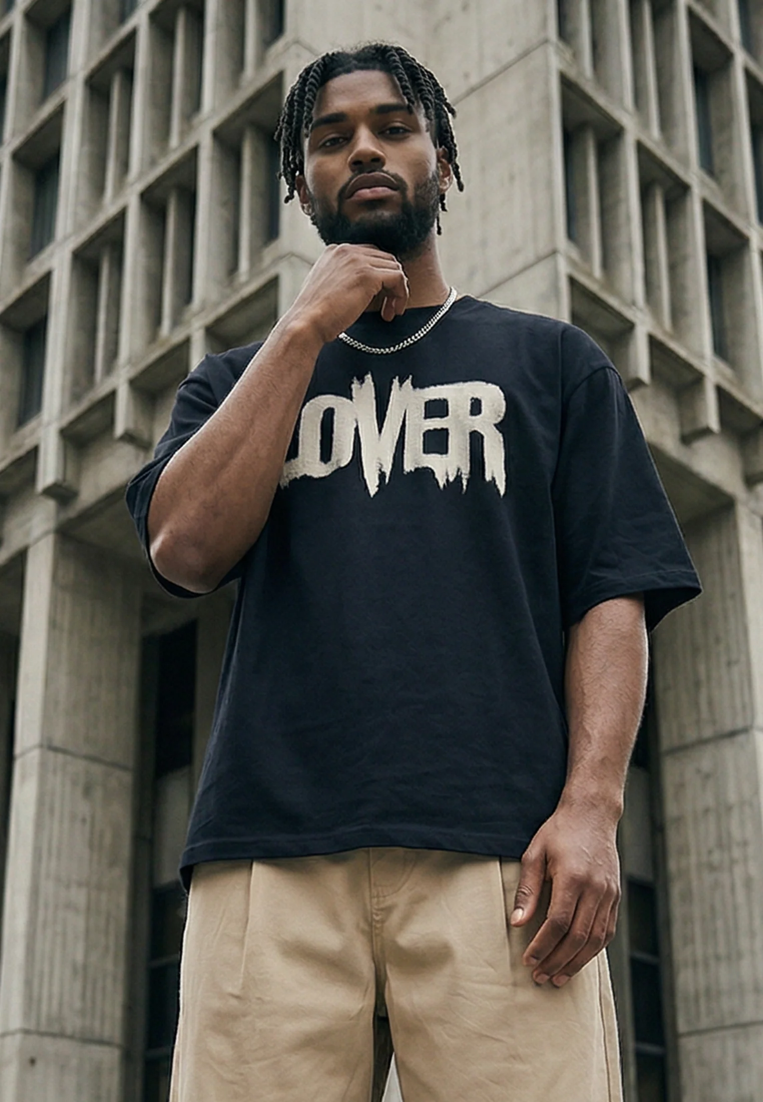 LOVER T-SHIRT BLACK - Image 6