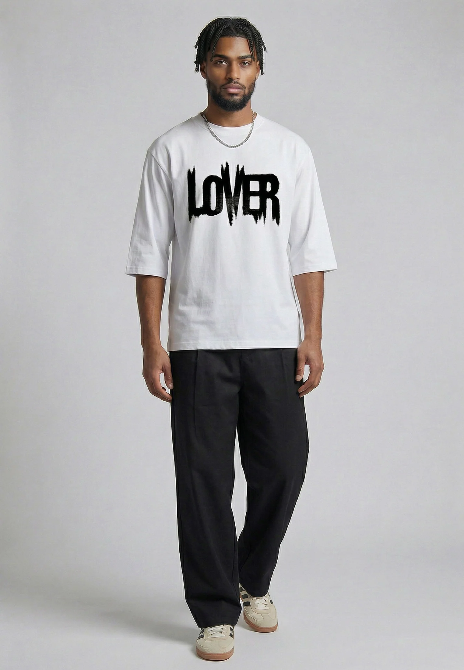 LOVER T-SHIRT WHITE - Image 4