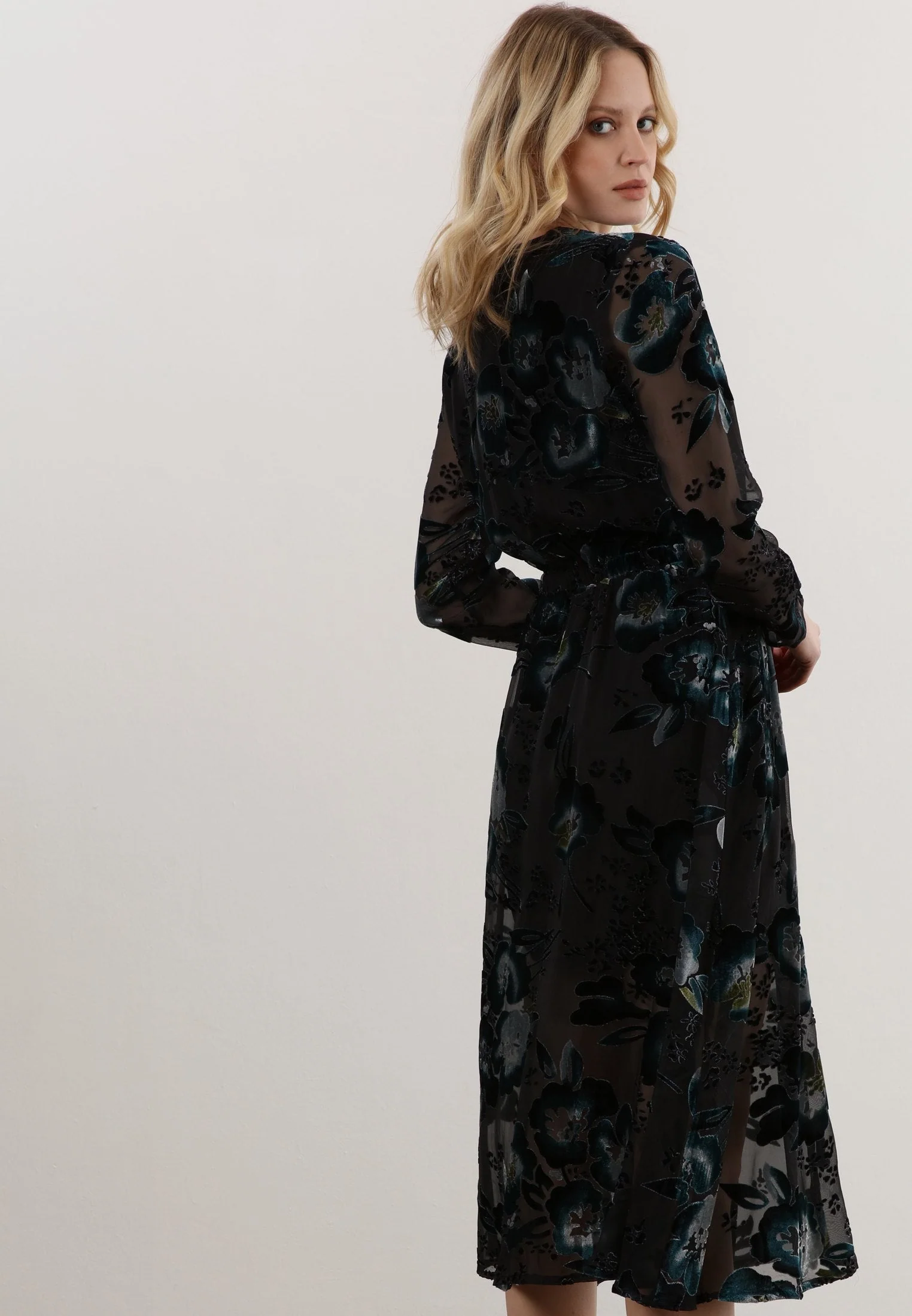 LUMINOSITY DRESS VELVET BURN OUT - Image 6