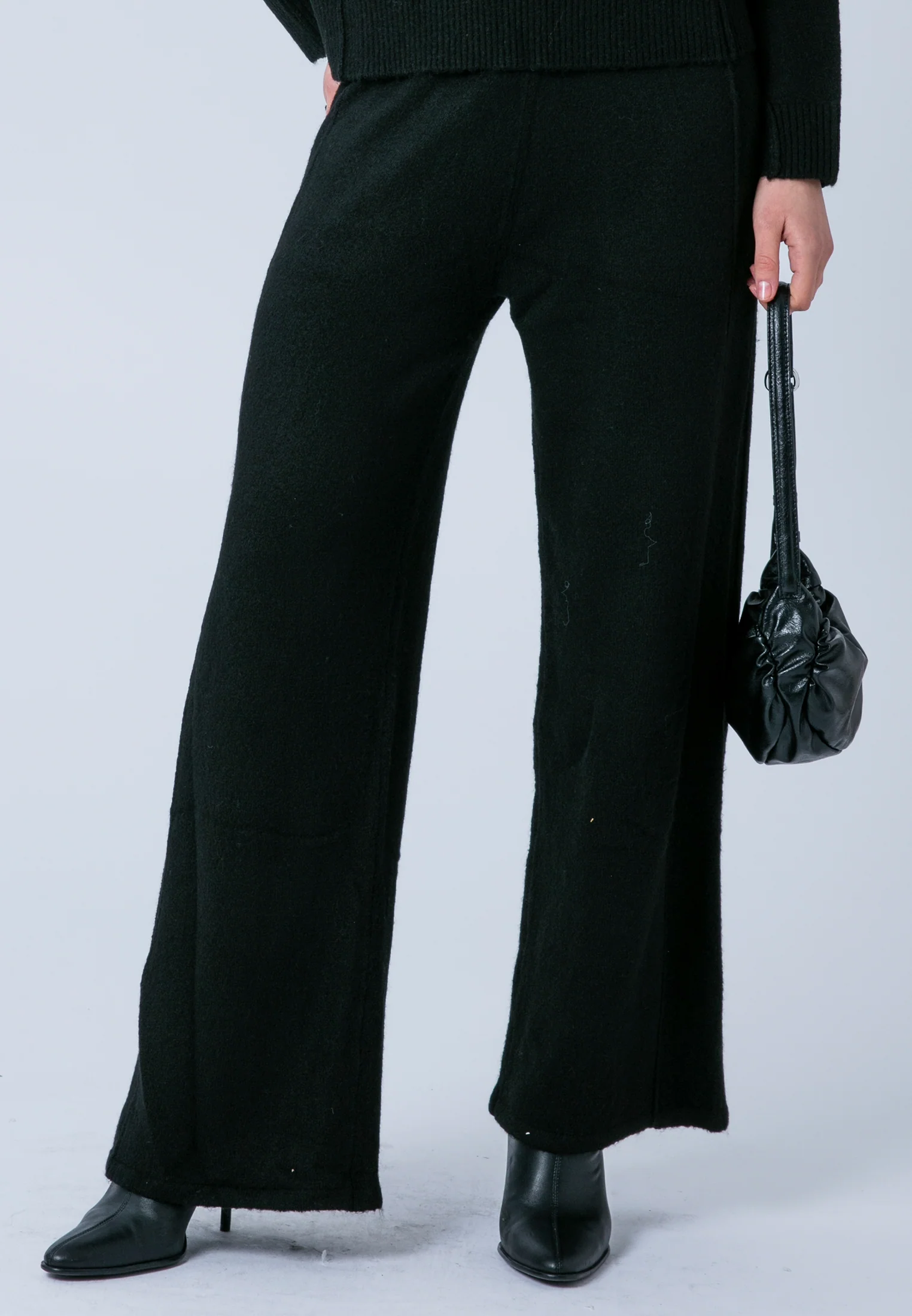 LUSCIOUS KNITTED PANT BLACK - Image 3