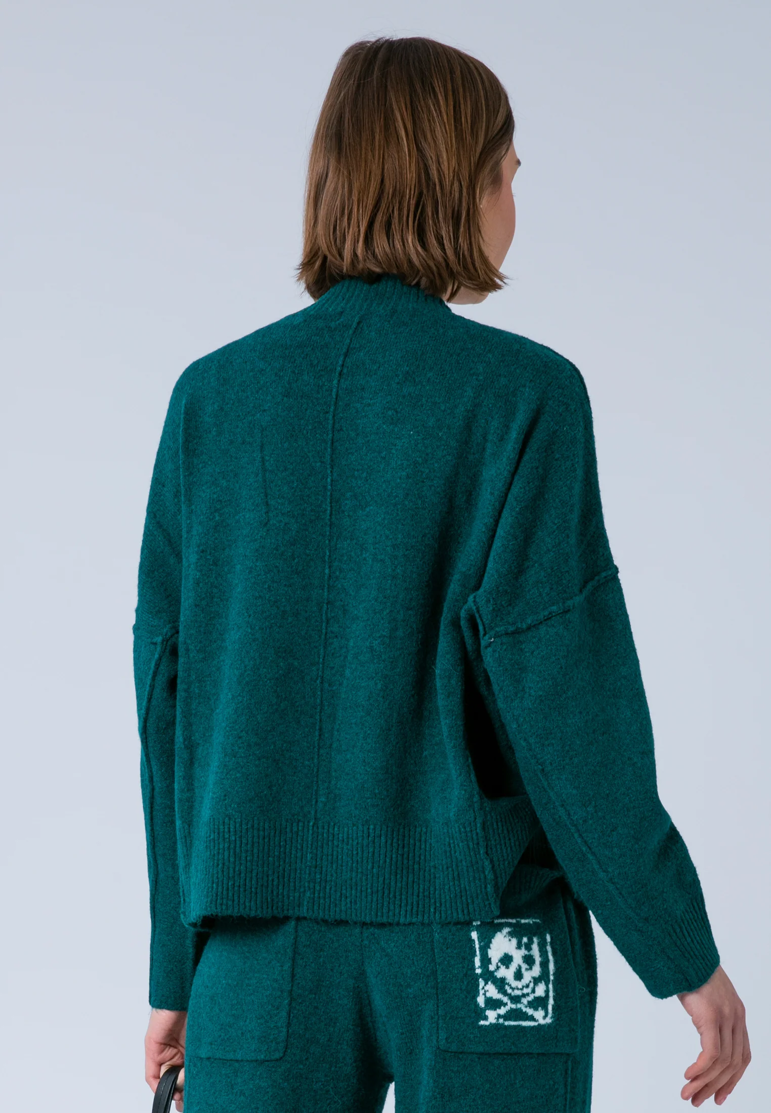 LUSCIOUS JUMPER FOREST GREEN - Image 6