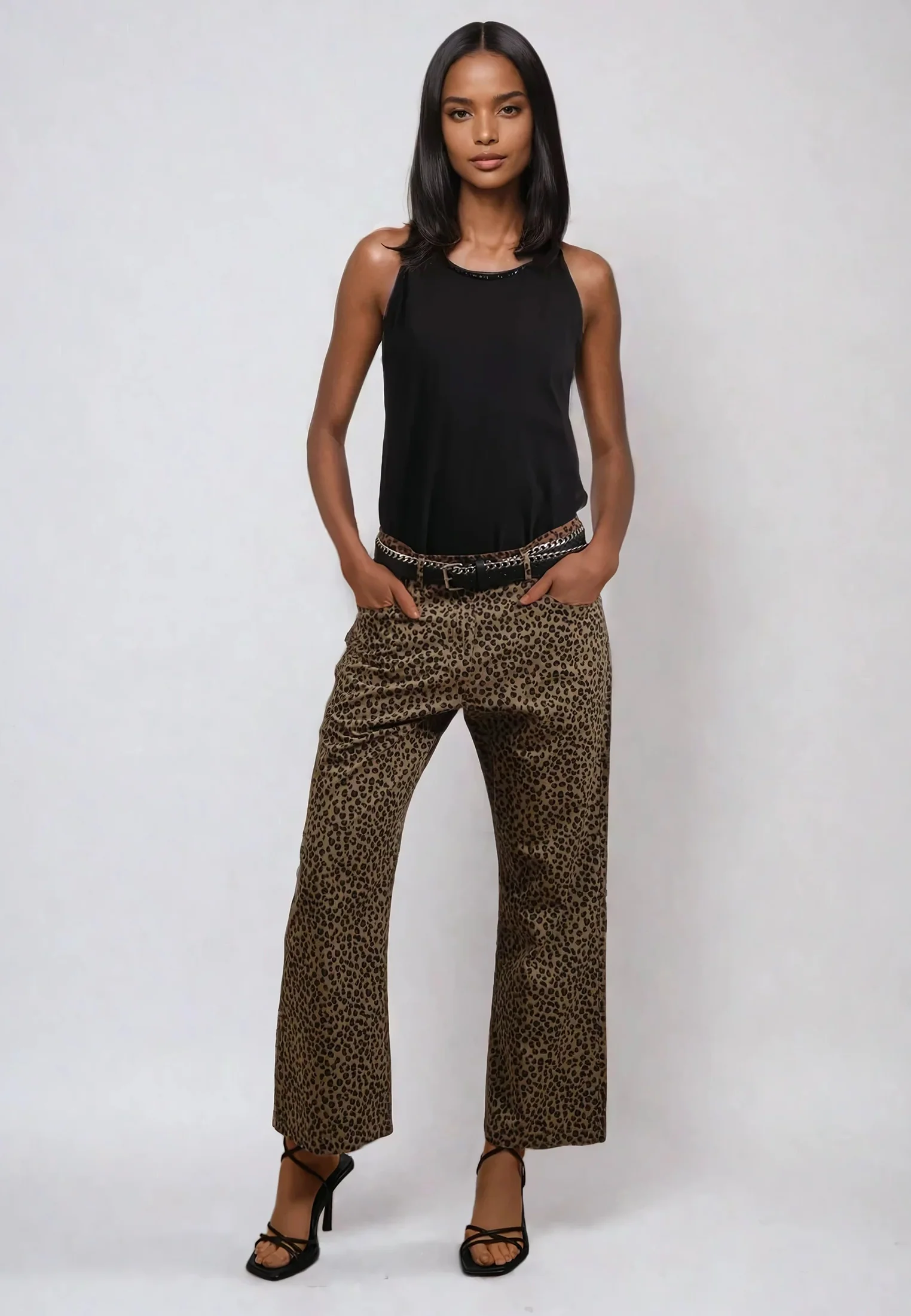 MAEVA TROUSERS LEOPARD - Image 2
