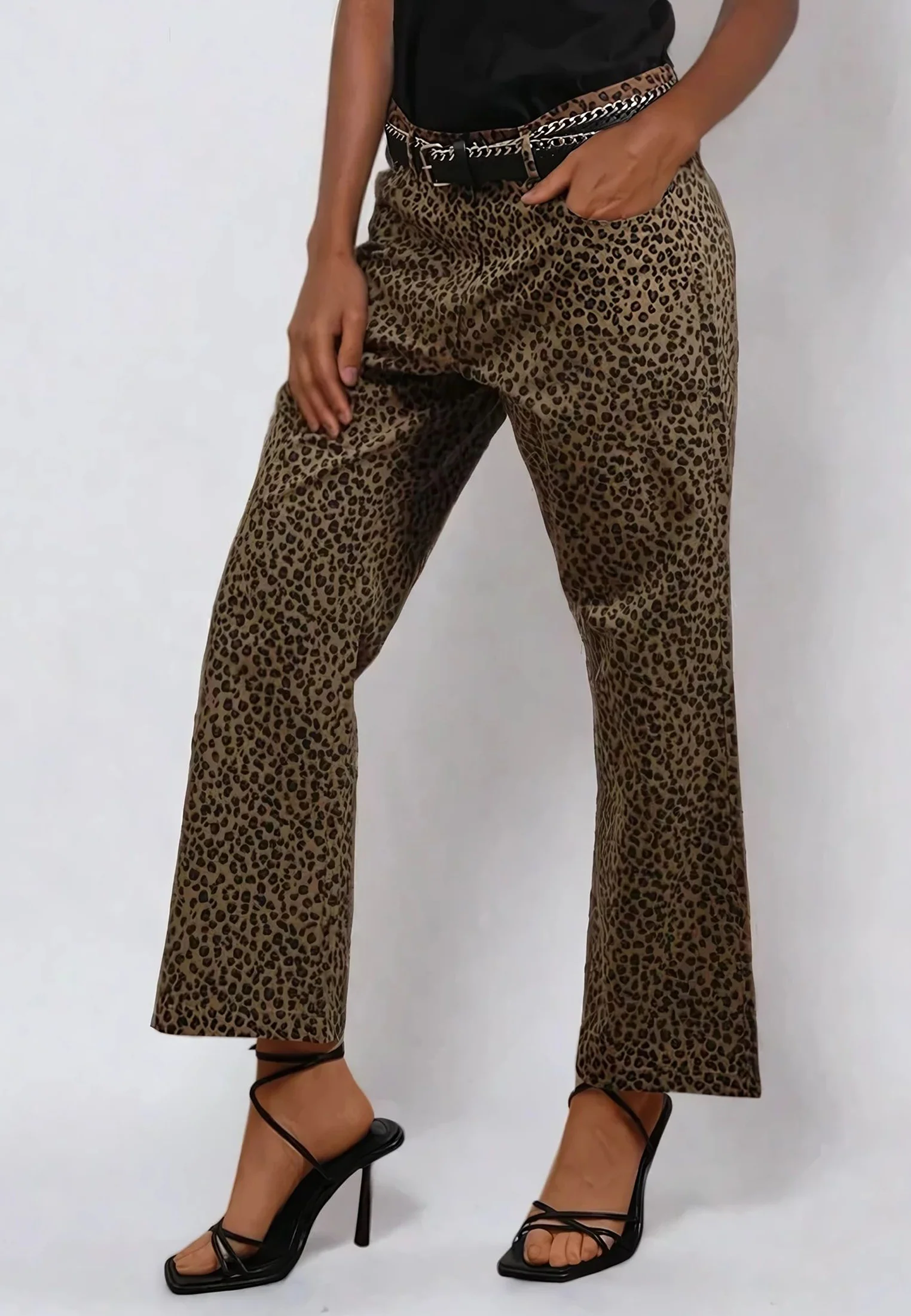 MAEVA TROUSERS LEOPARD - Image 3