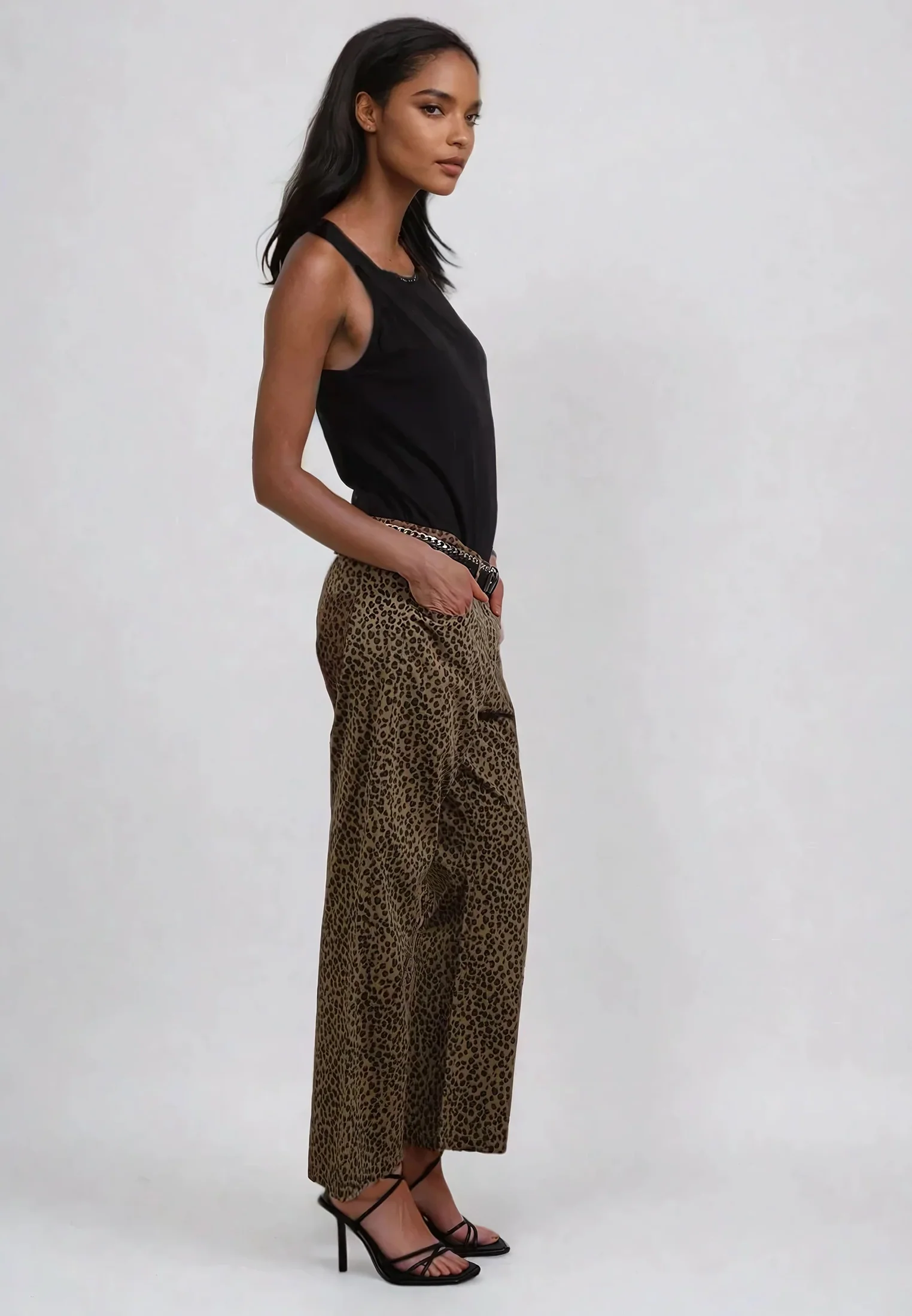 MAEVA TROUSERS LEOPARD - Image 4