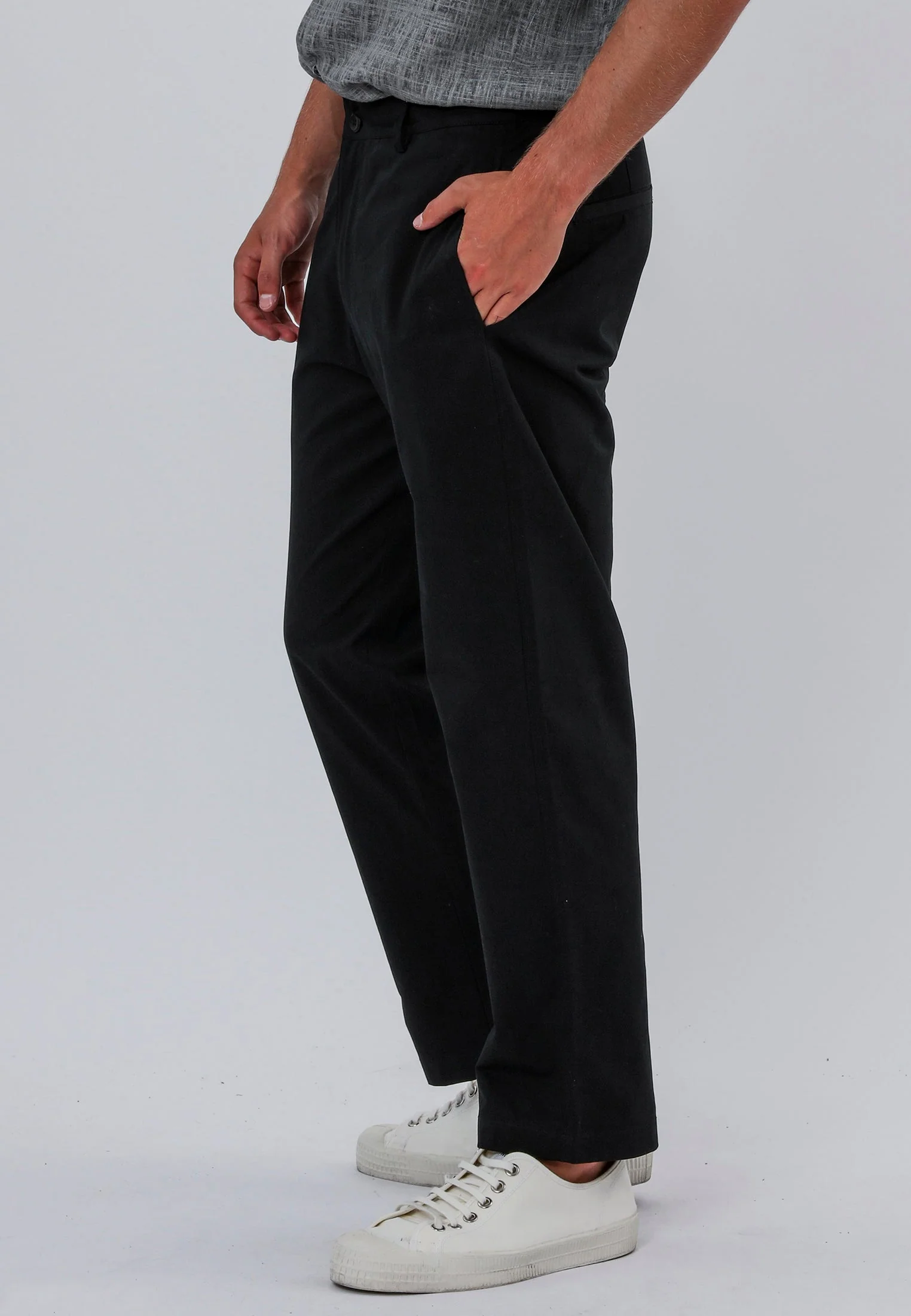 MARBELLA LIGHTWEIGHT HOLIDAY CHINOS JET BLACK - Image 5