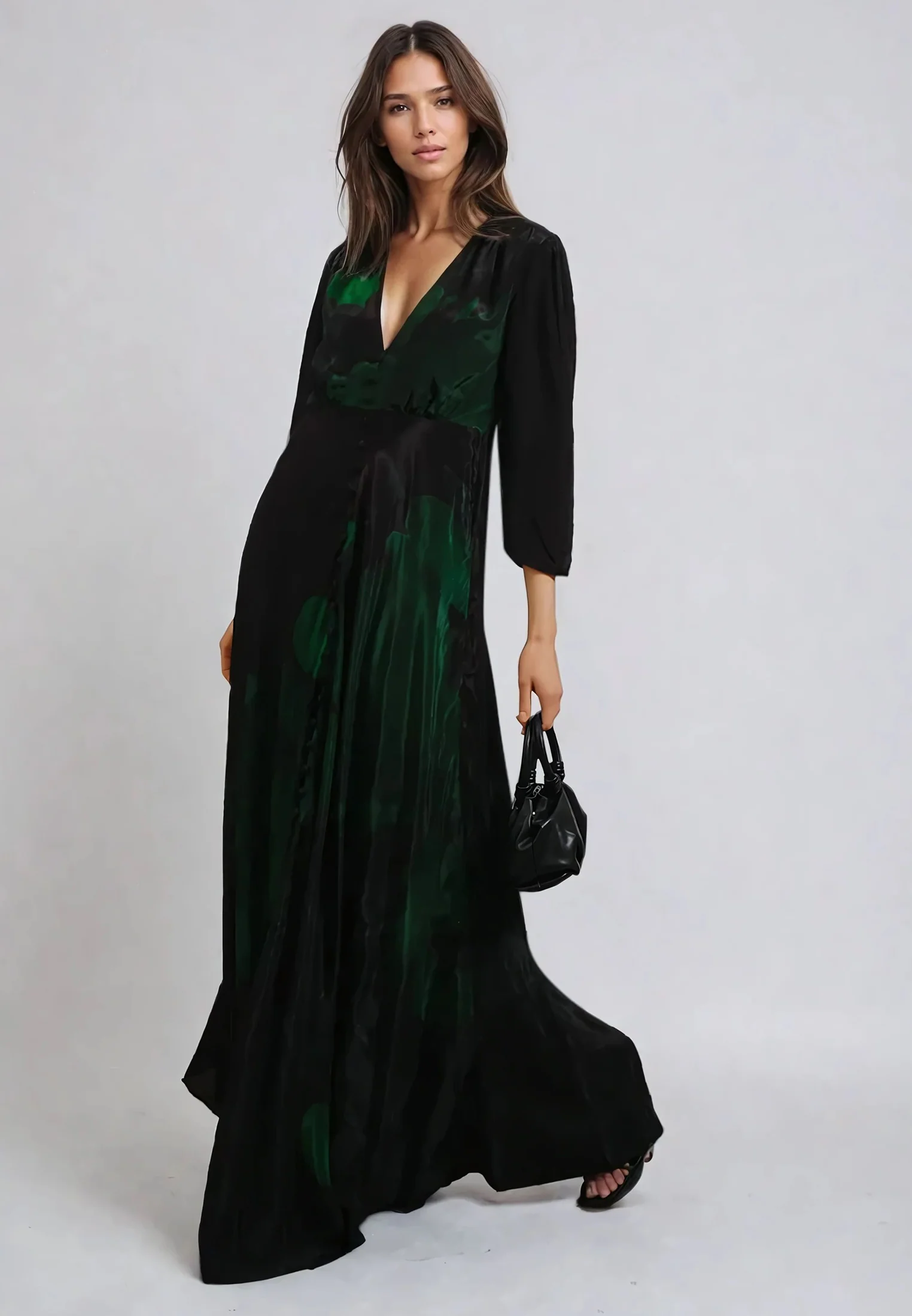 MARYAM MAXI DRESS PRIME GREEN - Image 5