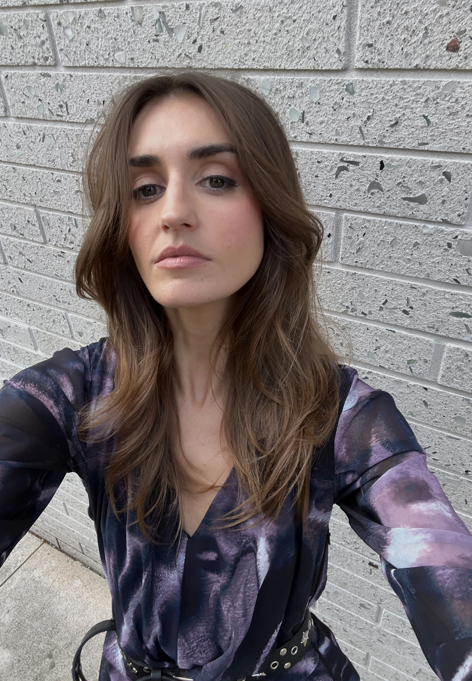 IMMACULATE LS DRESS FLOW LILAC - Image 3