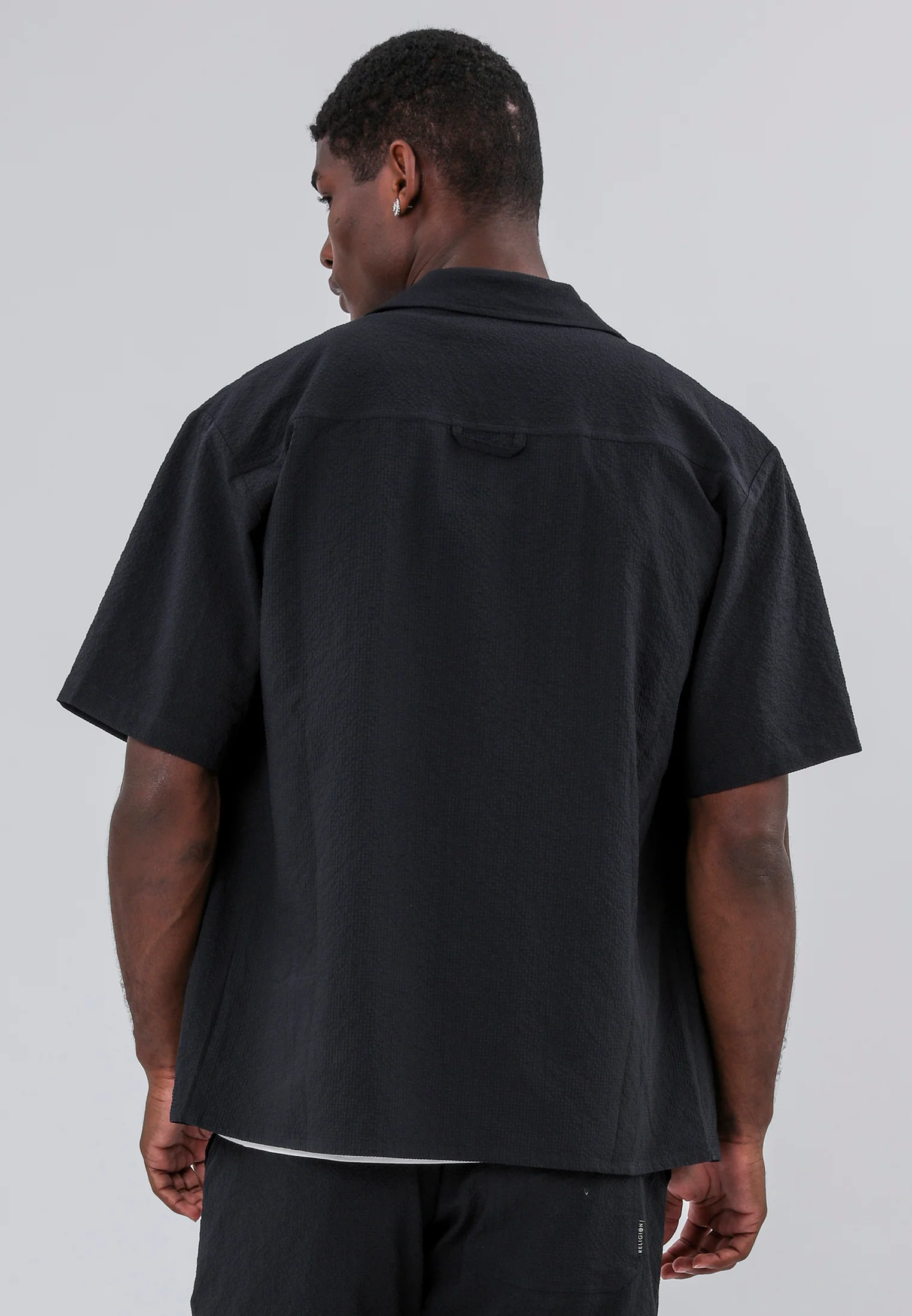MONACO DOUBLE POCKET HOLIDAY SHIRT MIDNIGHT - Image 4