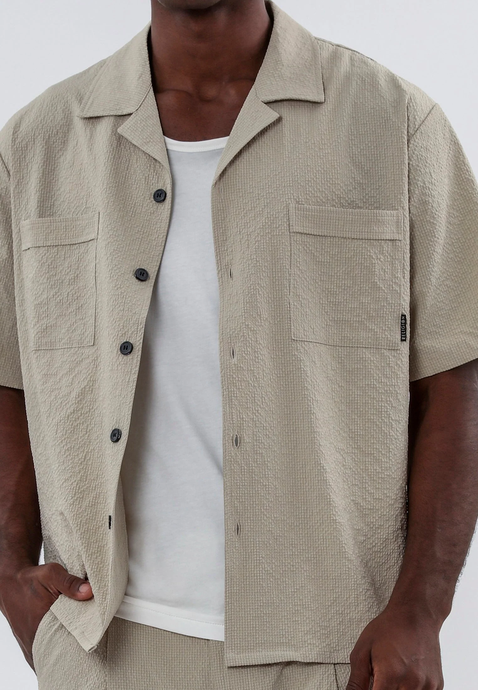 MONACO DOUBLE POCKET HOLIDAY SHIRT SHELL - Image 7
