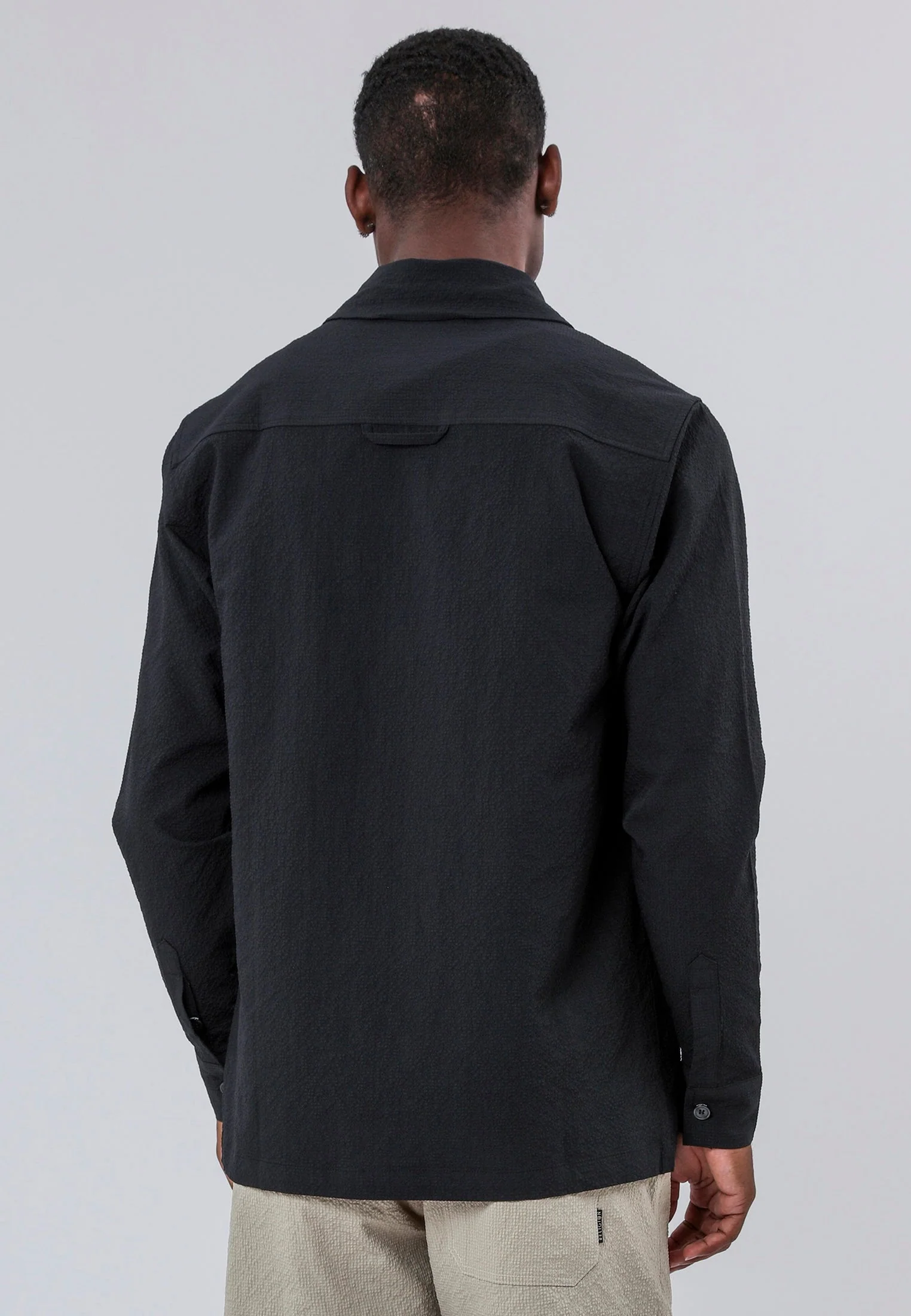 MONACO LONG SLEEVE HOLIDAY SHIRT MIDNIGHT - Image 3