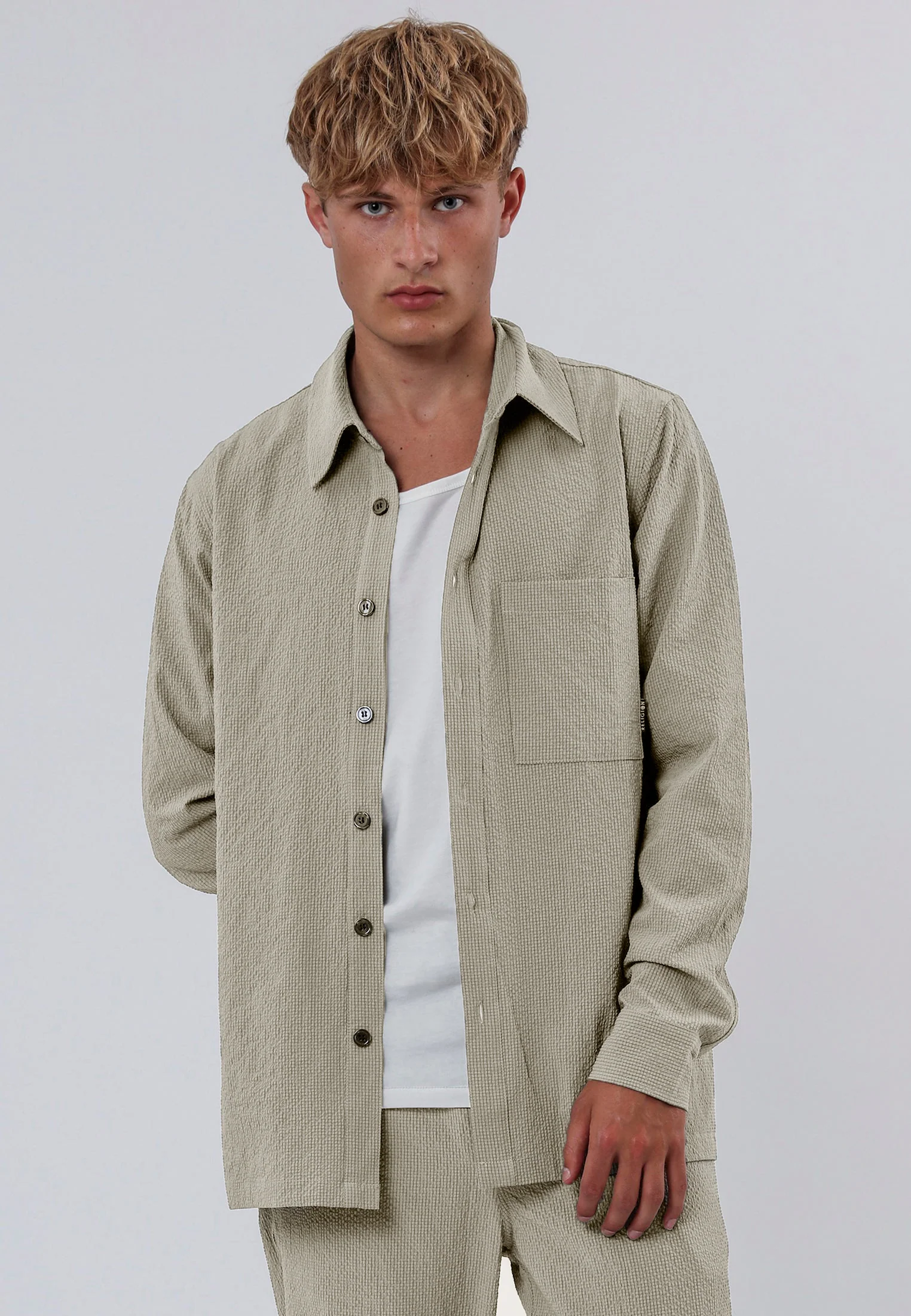 MONACO LONG SLEEVE HOLIDAY SHIRT SHELL - Image 2