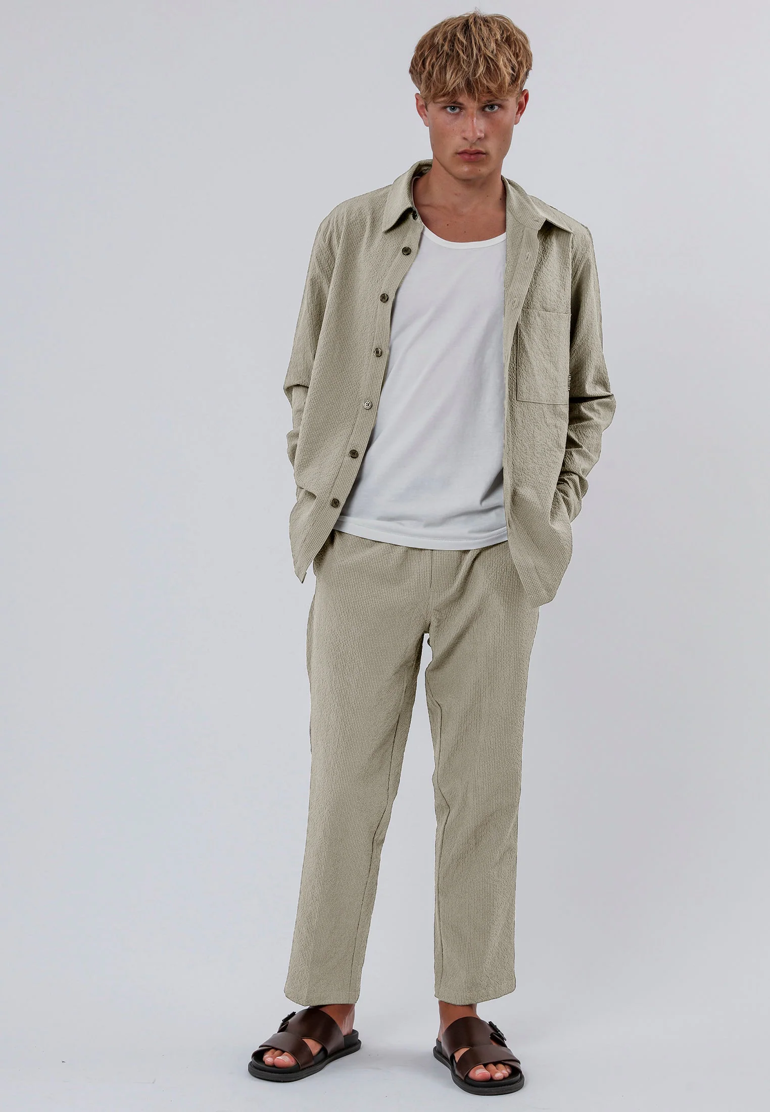 MONACO LONG SLEEVE HOLIDAY SHIRT SHELL - Image 5