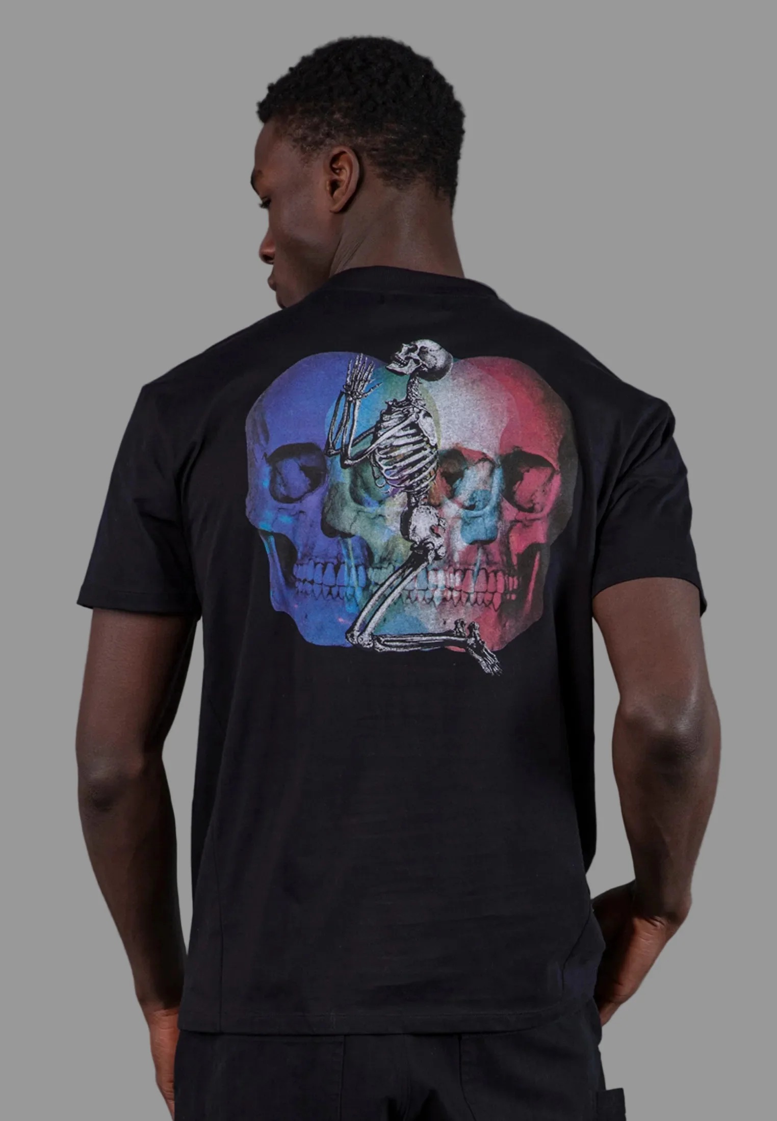 MULTI SKULL T-SHIRT BLACK