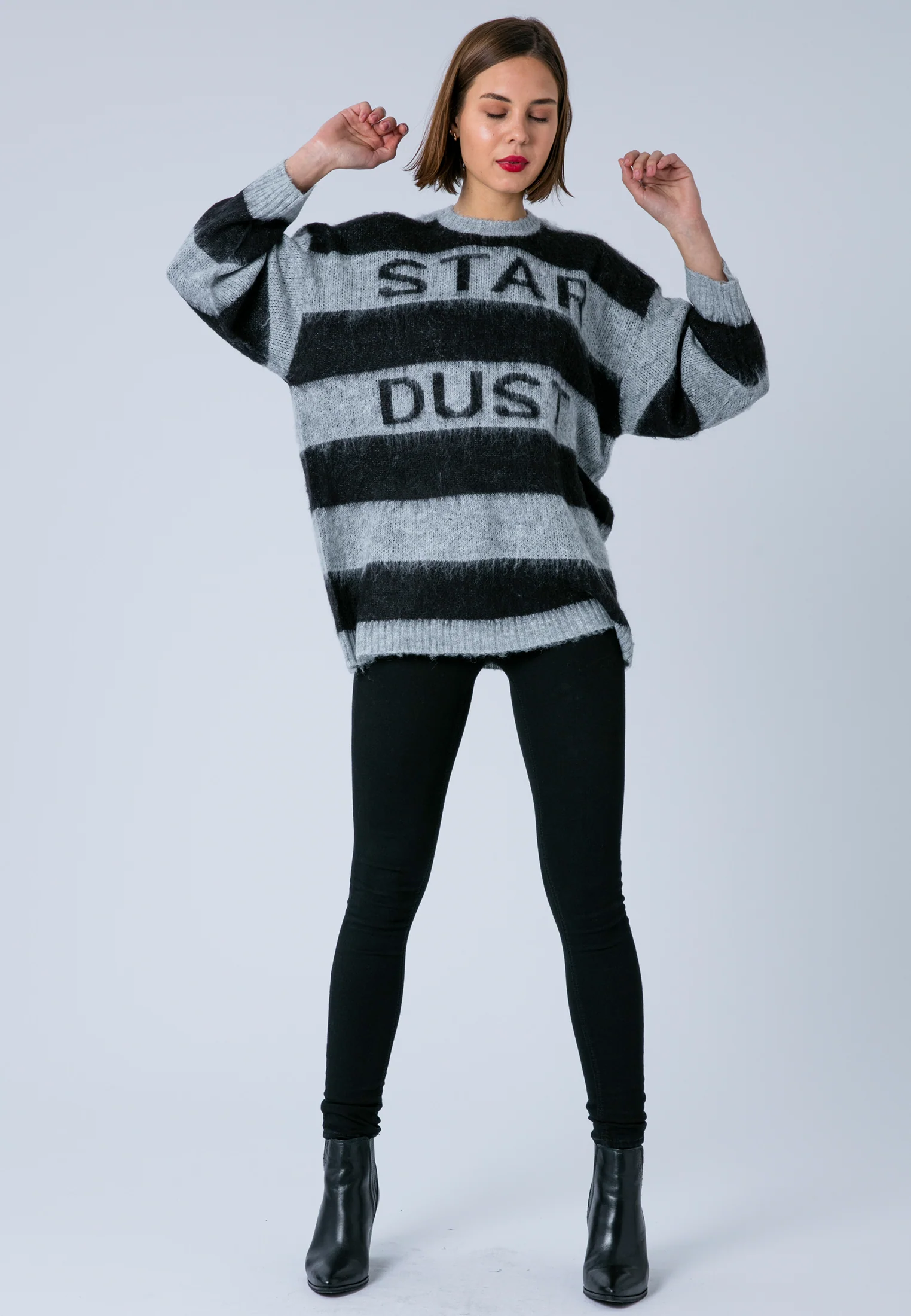 NANCY JUMPER BLACK & WHITE - Image 2