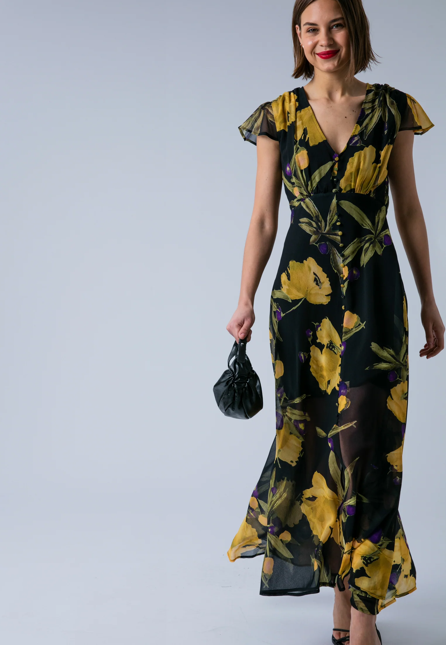 INDIUM MAXI DRESS PRIME YELLOW - Image 6
