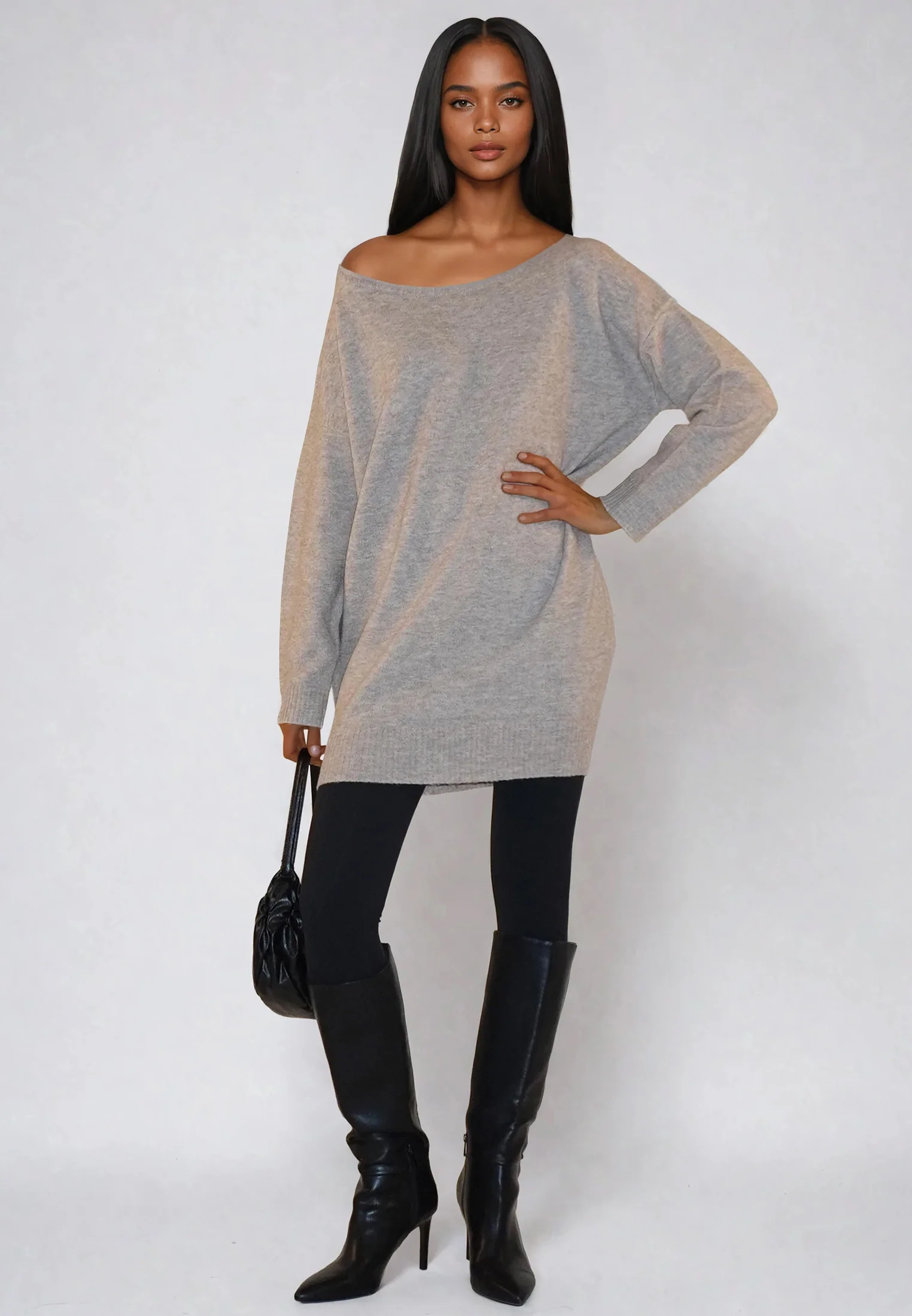 NEBULA DRESS BEIGE - Image 2