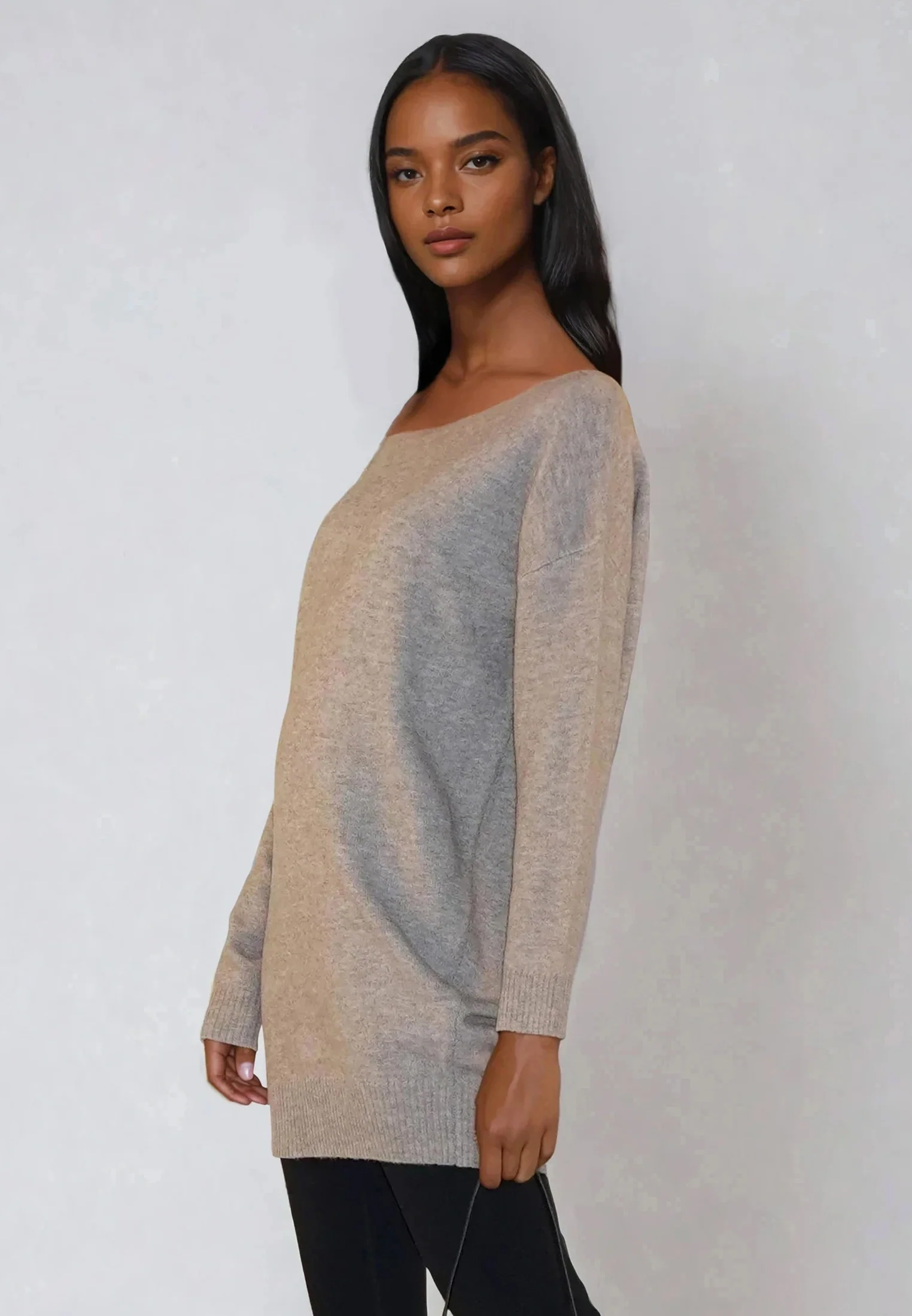 NEBULA DRESS BEIGE - Image 4