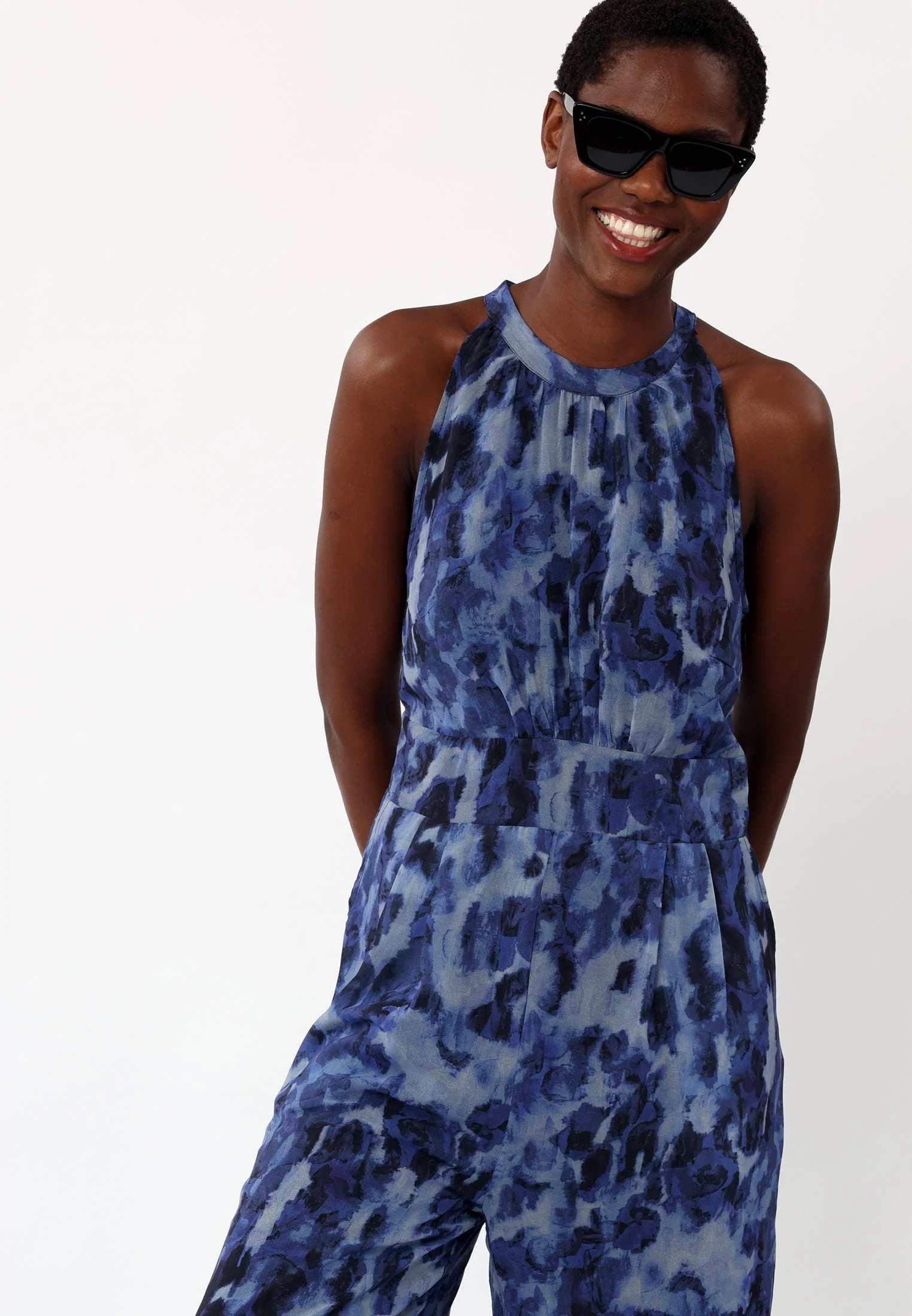 NOBLE JUMPSUIT COVER NAVY - Image 2