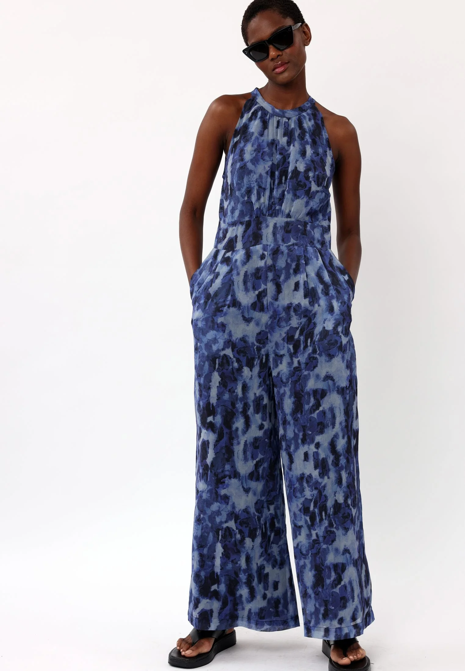 NOBLE JUMPSUIT COVER NAVY - Image 4