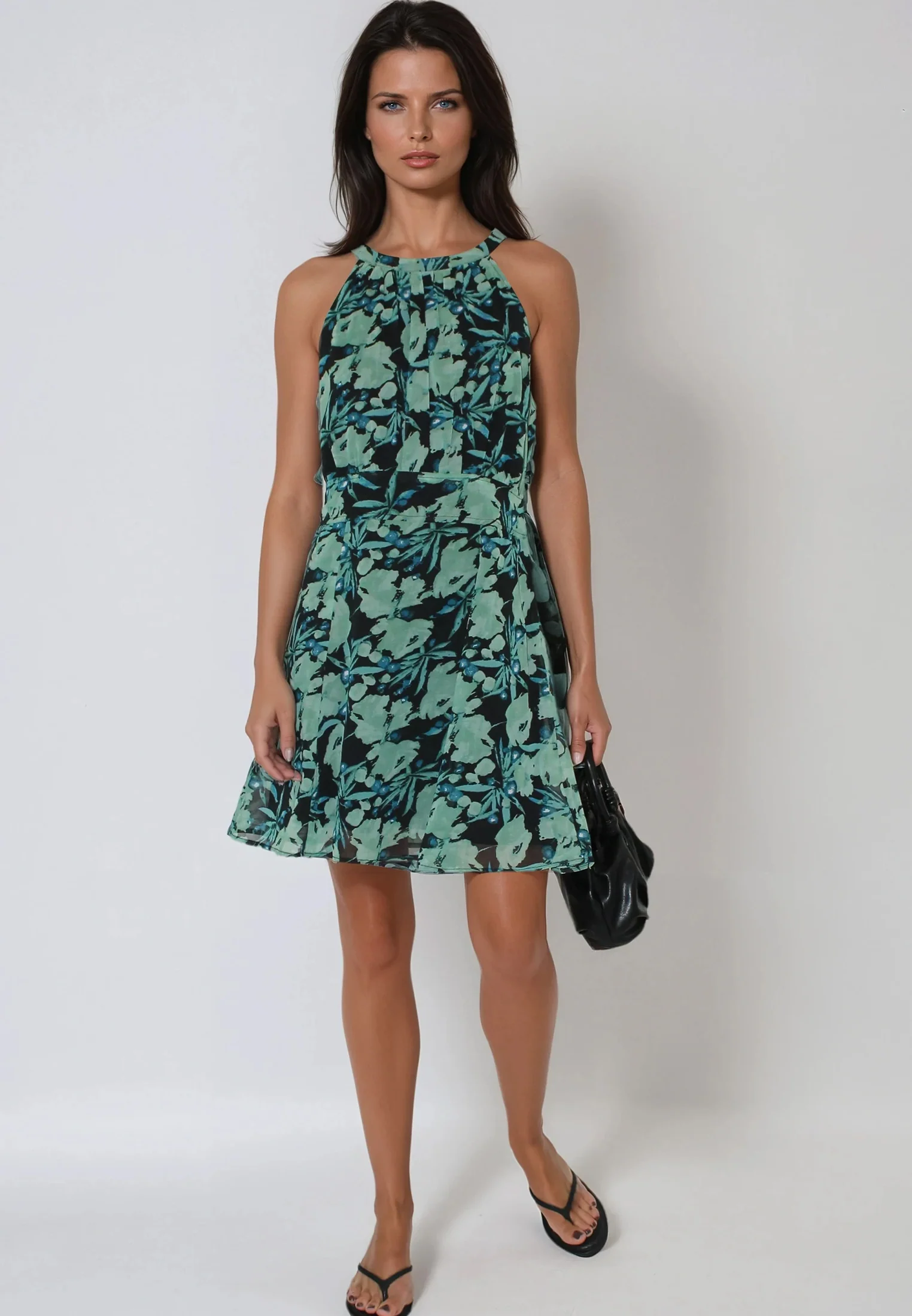 NOIR MINI DRESS PRIME GREEN - Image 2