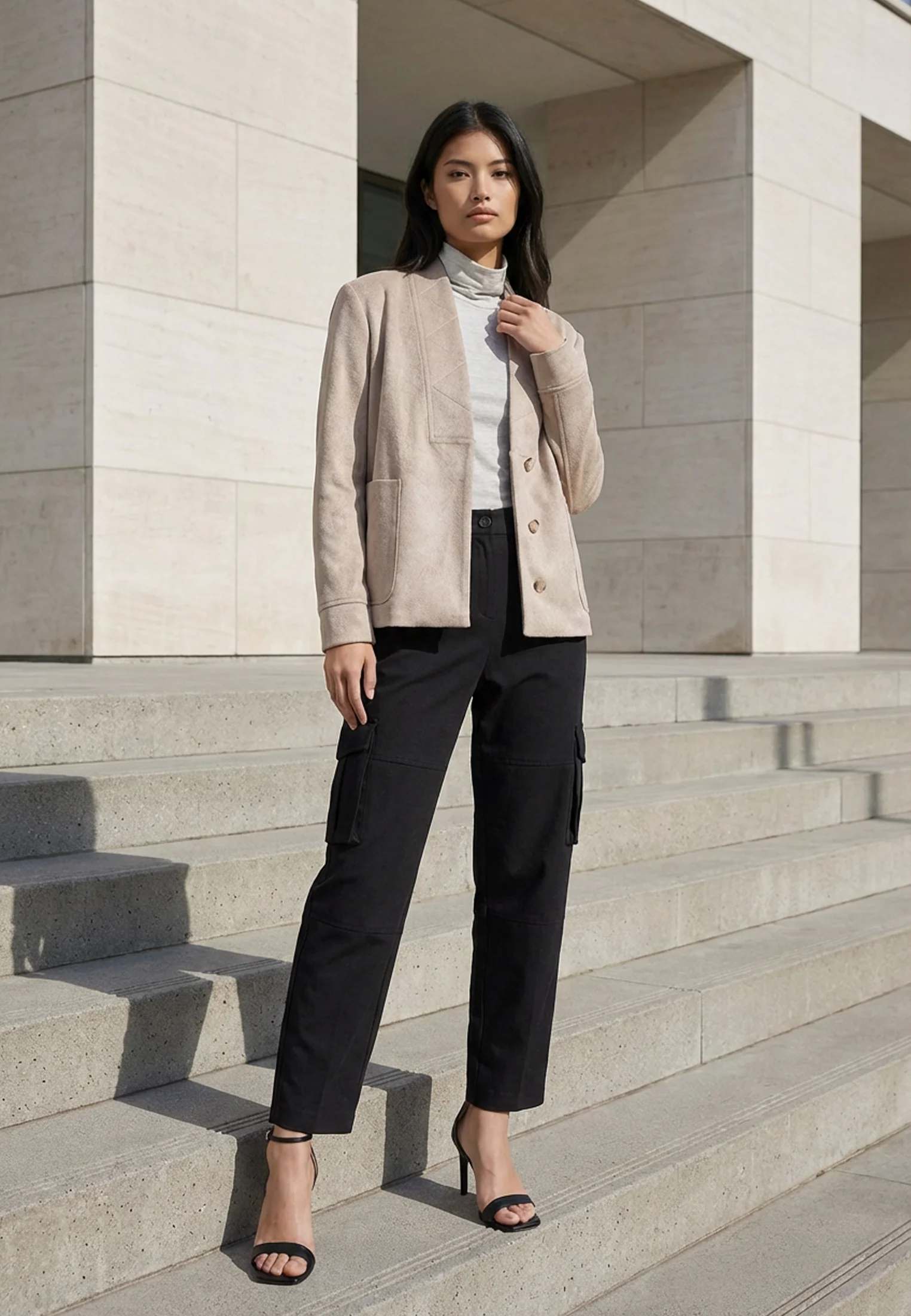 OBERON JACKET OATMEAL - Image 6