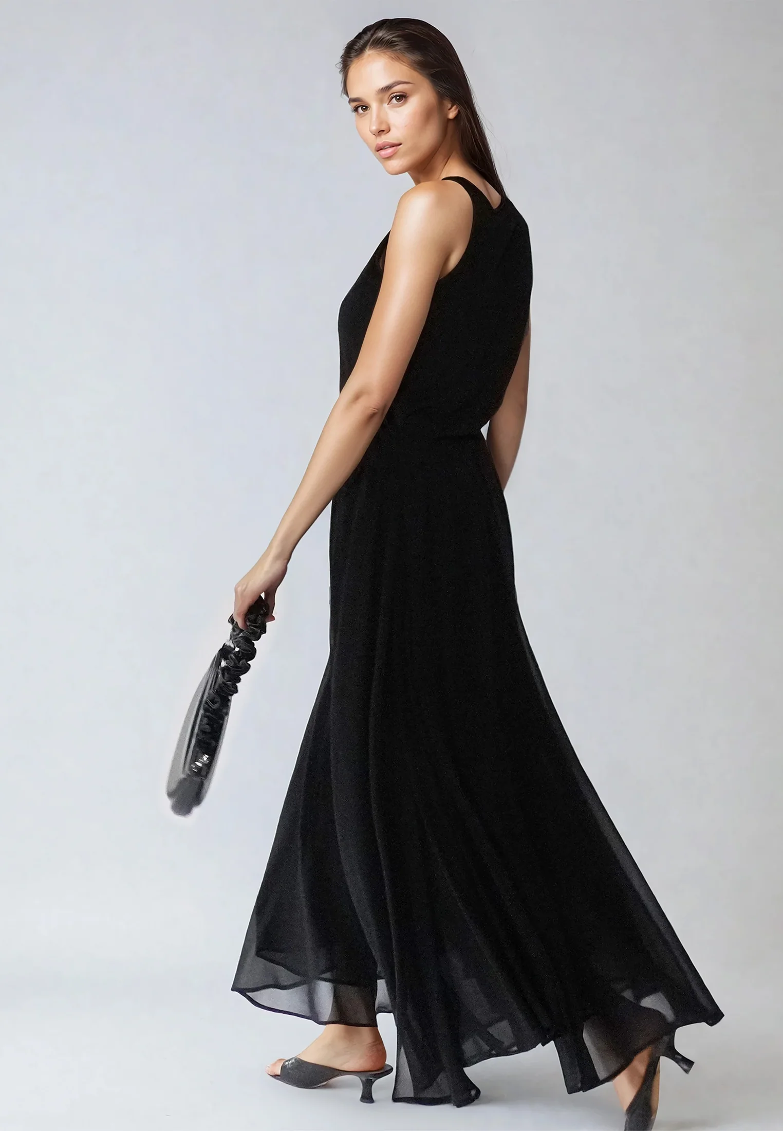 OLSEN SKIRT BLACK - Image 4