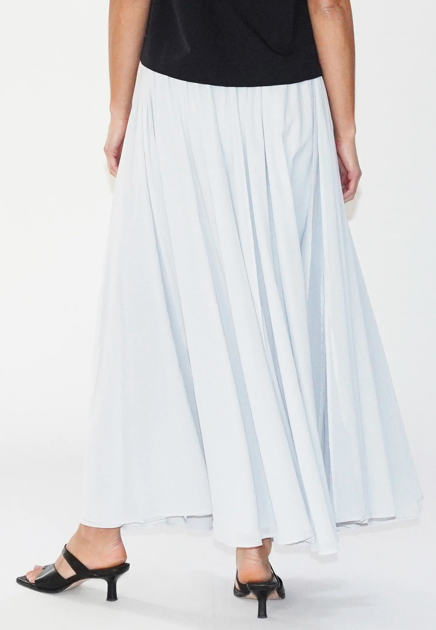 OLSEN SKIRT SILVER GREY - Image 5