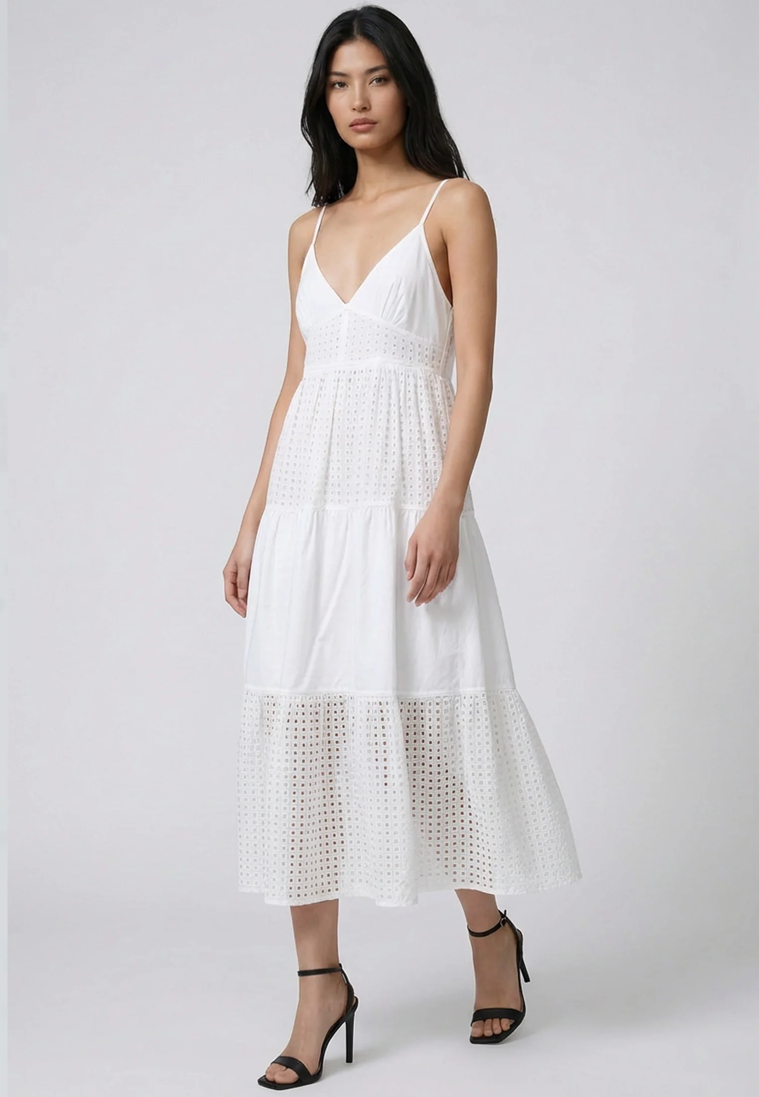 ONYX DRESS WHITE BRODERIE - Image 5