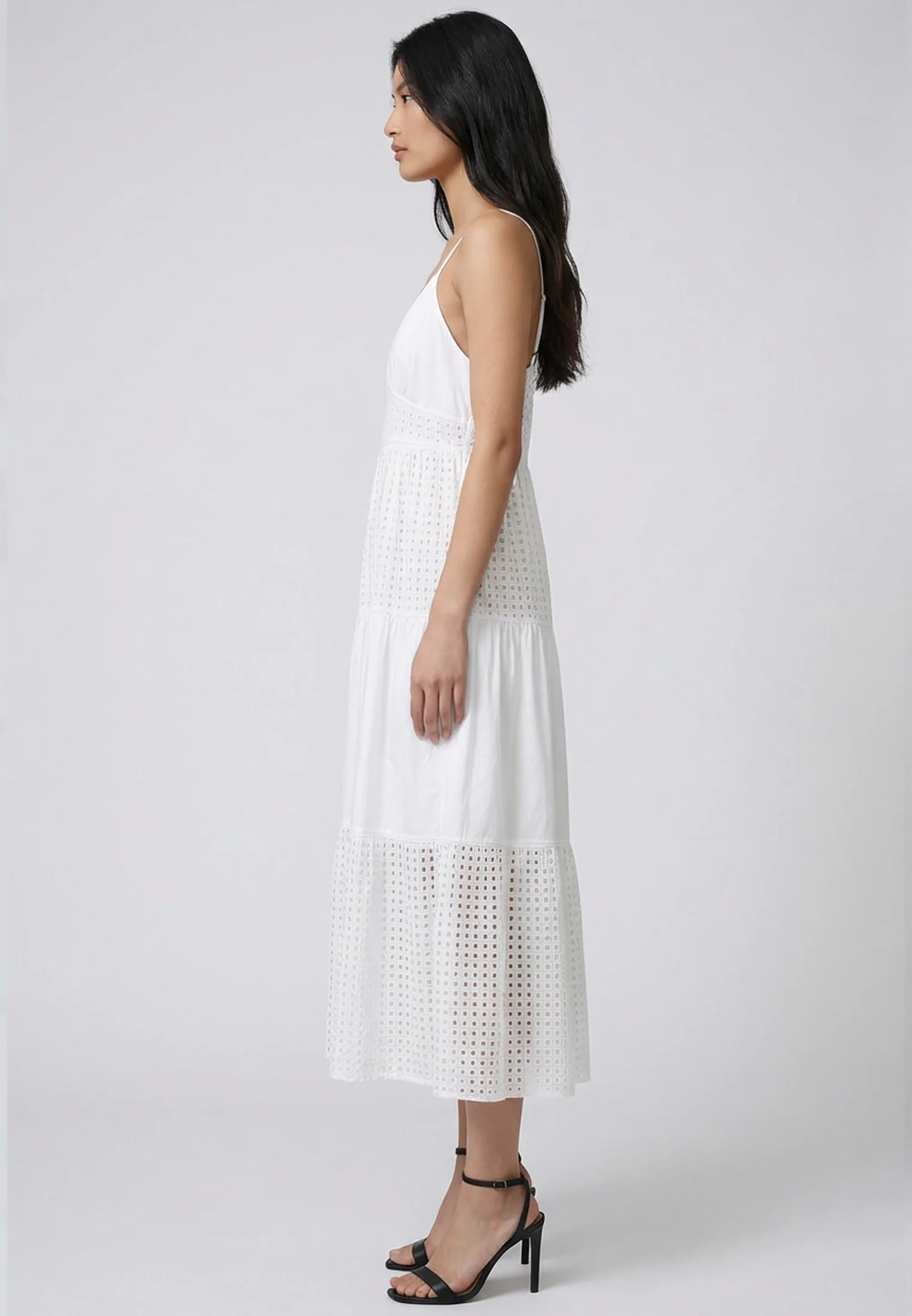 ONYX DRESS WHITE BRODERIE - Image 6