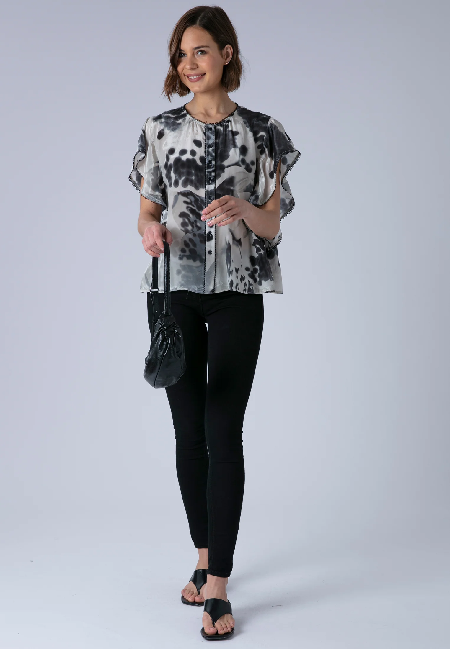 ARA TOP ORCHID BLACK - Image 3