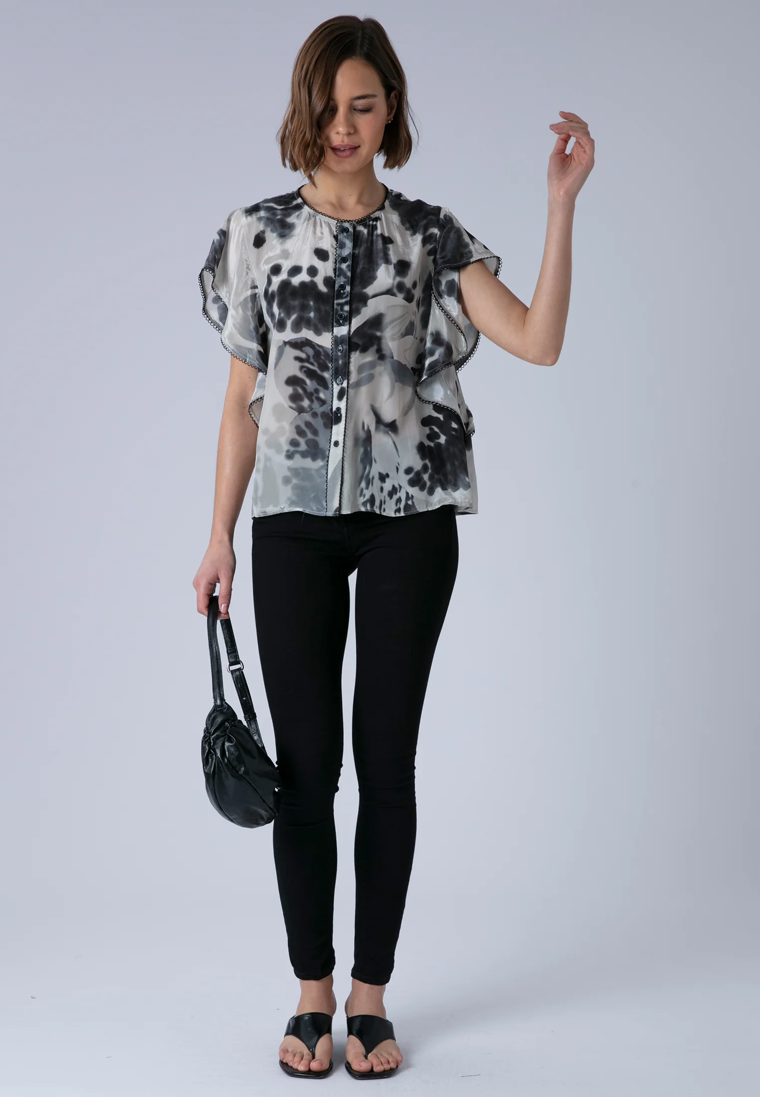 ARA TOP ORCHID BLACK - Image 6