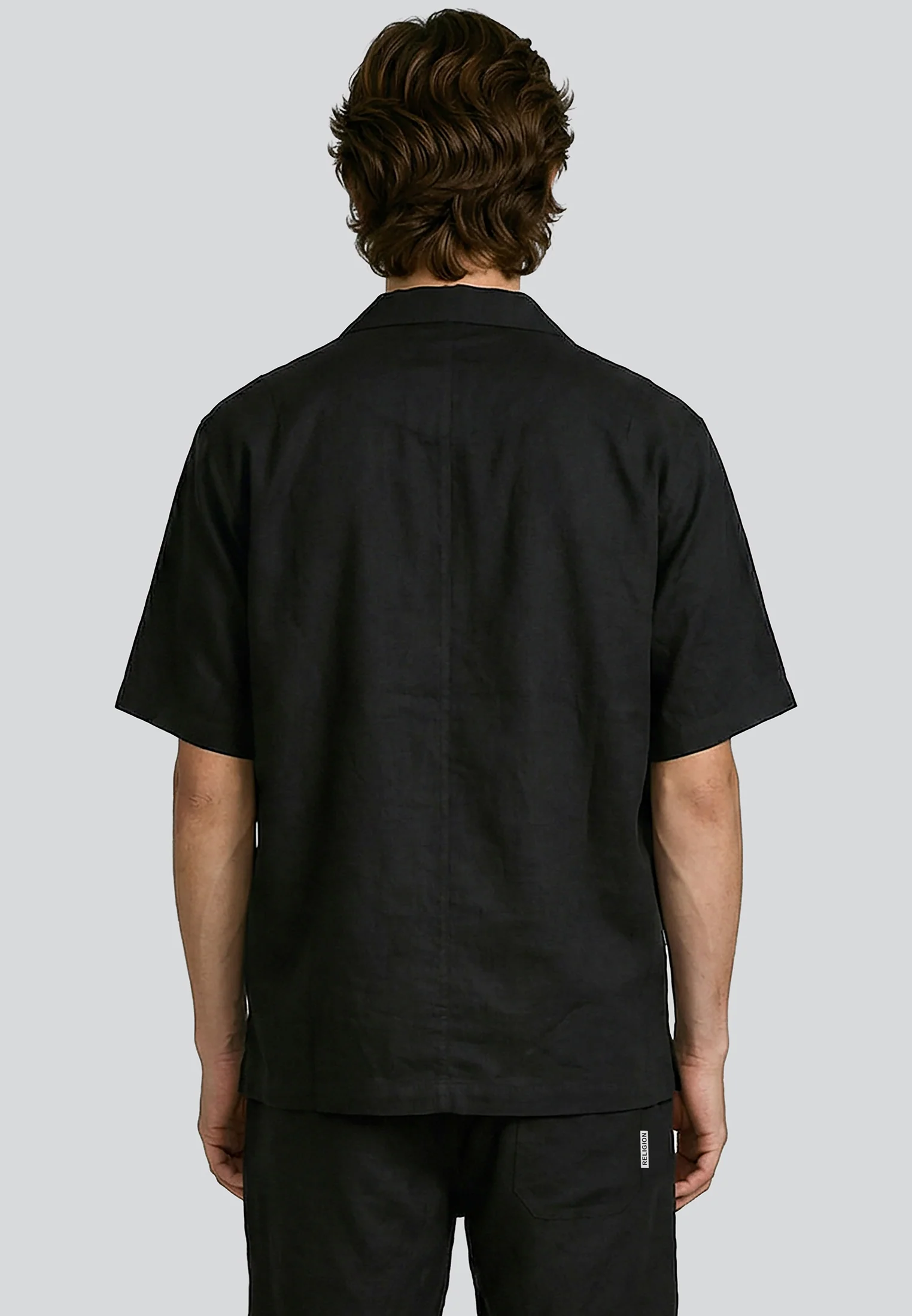 PALM SHIRT BLACK - Image 5