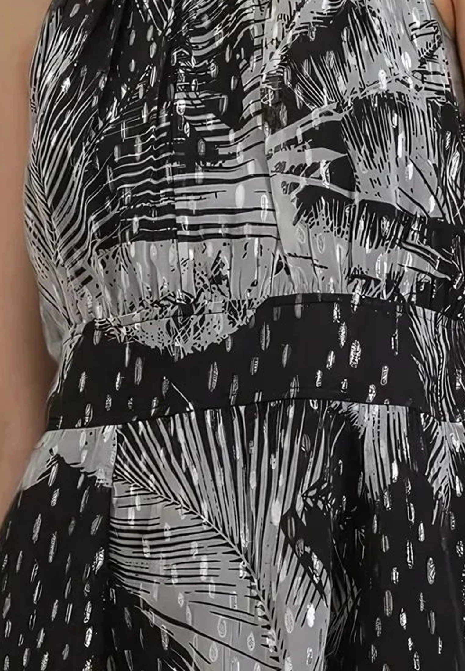 PALM MINI DRESS BLACK - Image 6