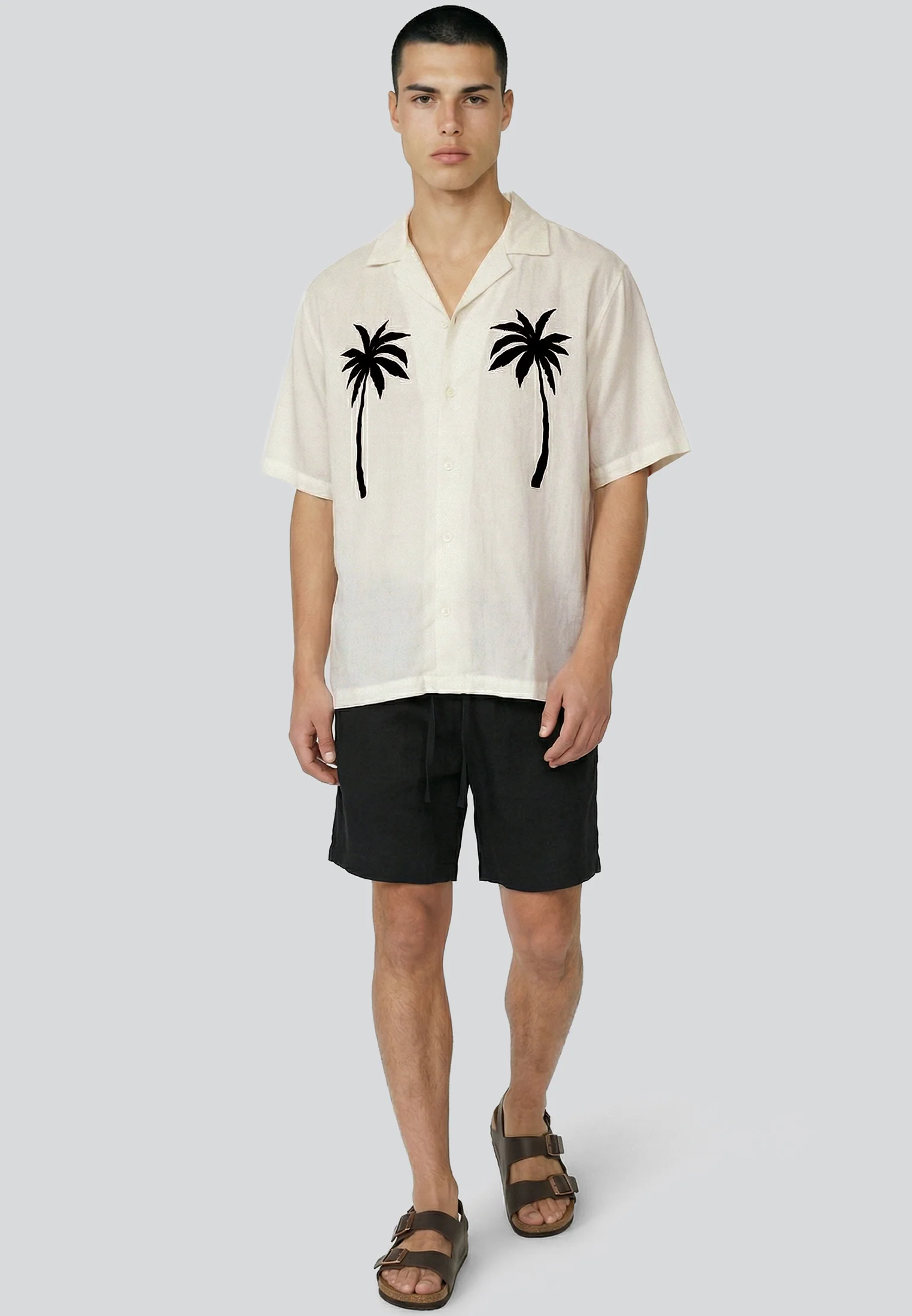 PALM SHIRT OFF WHITE - Image 2
