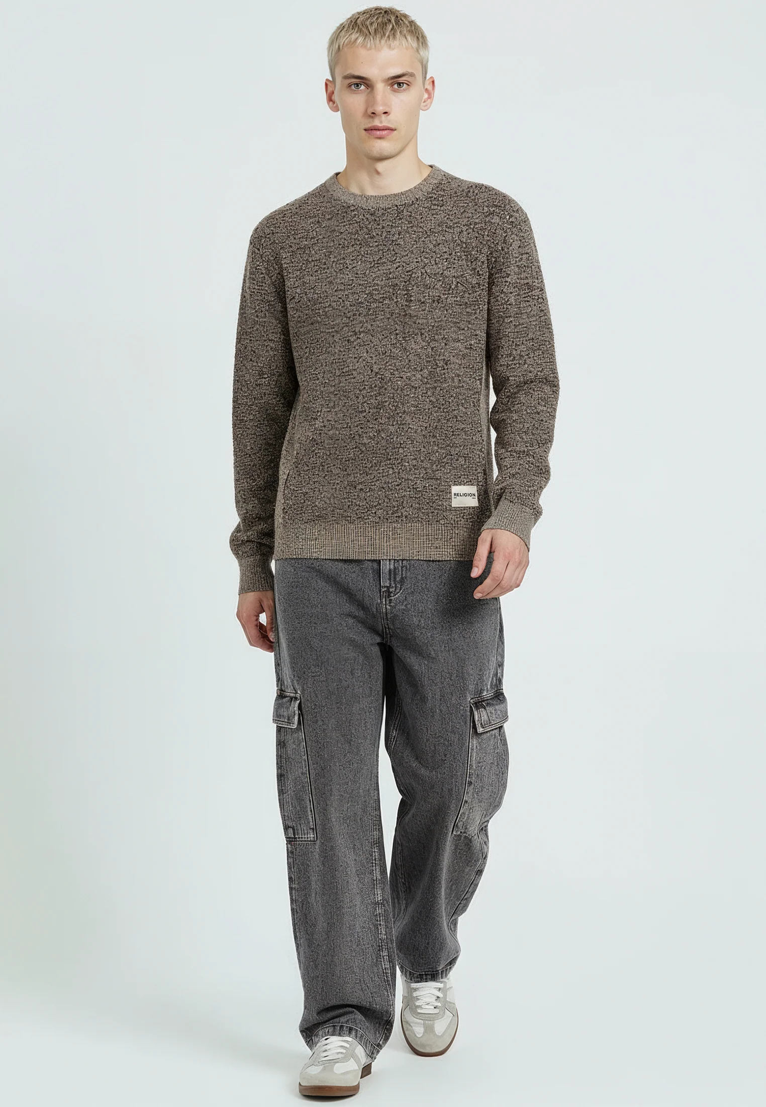 PANEL KNIT SAND - Image 5