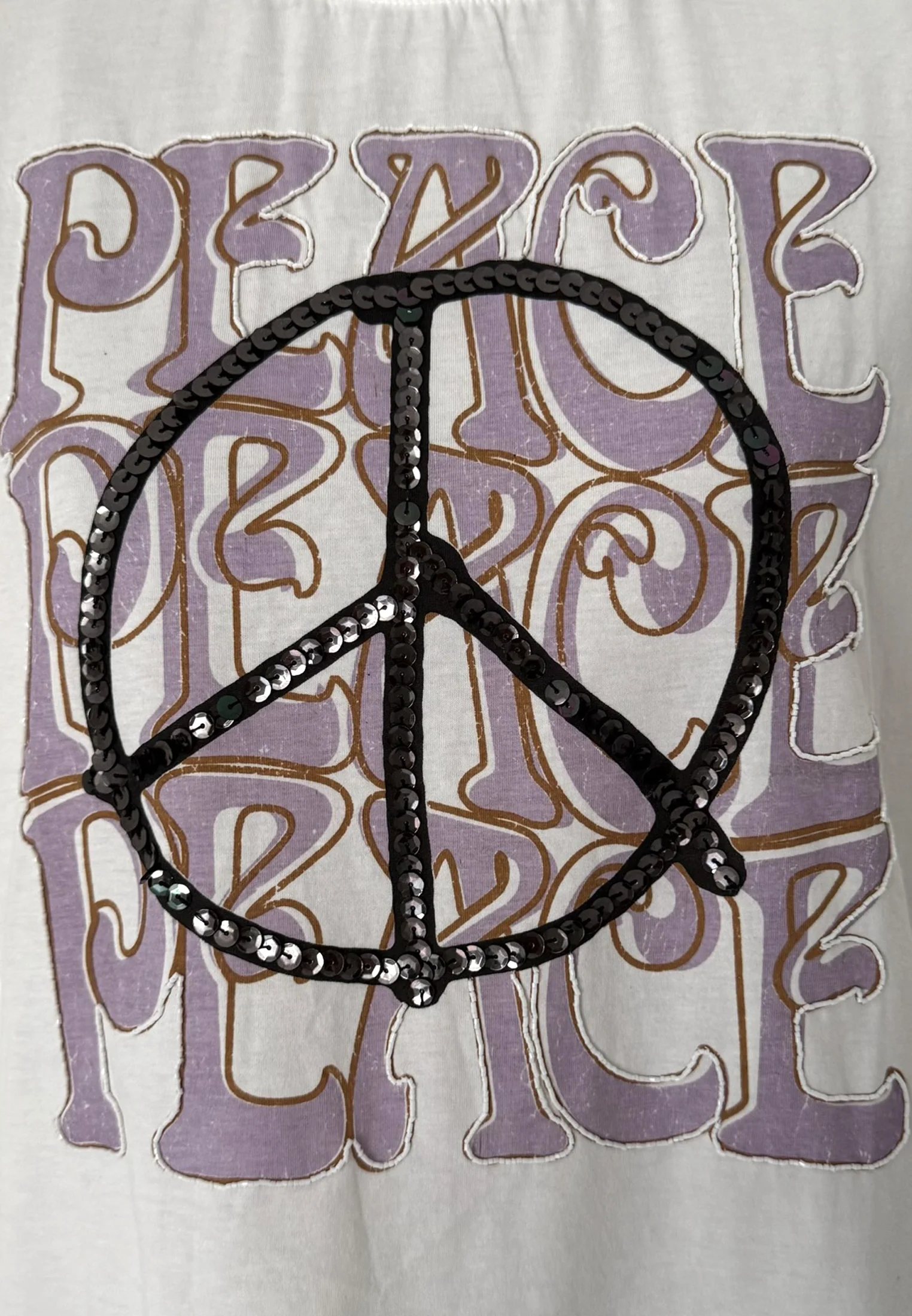 BLIGHTY TEE PEACE WHITE - Image 6